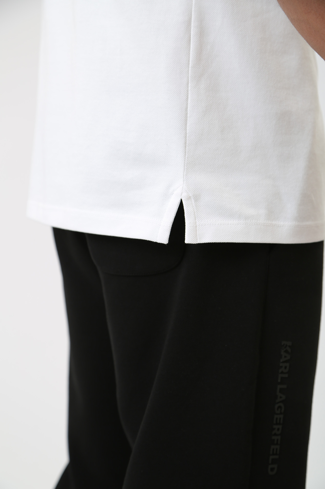 534232_745028 Поло Karl Lagerfeld Белый