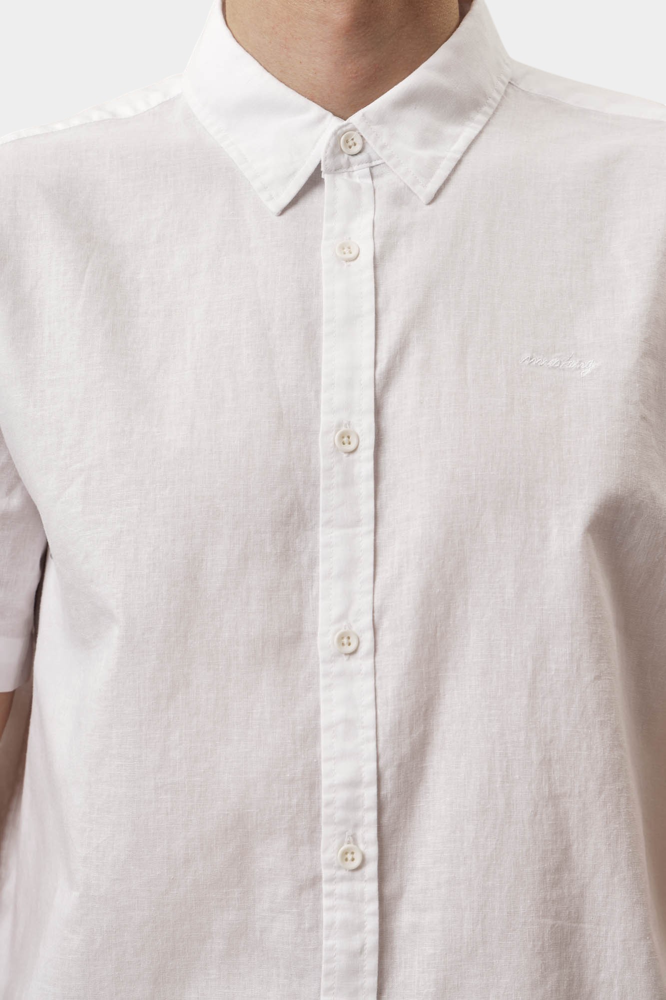 1016464 Рубашка Mustang Белый