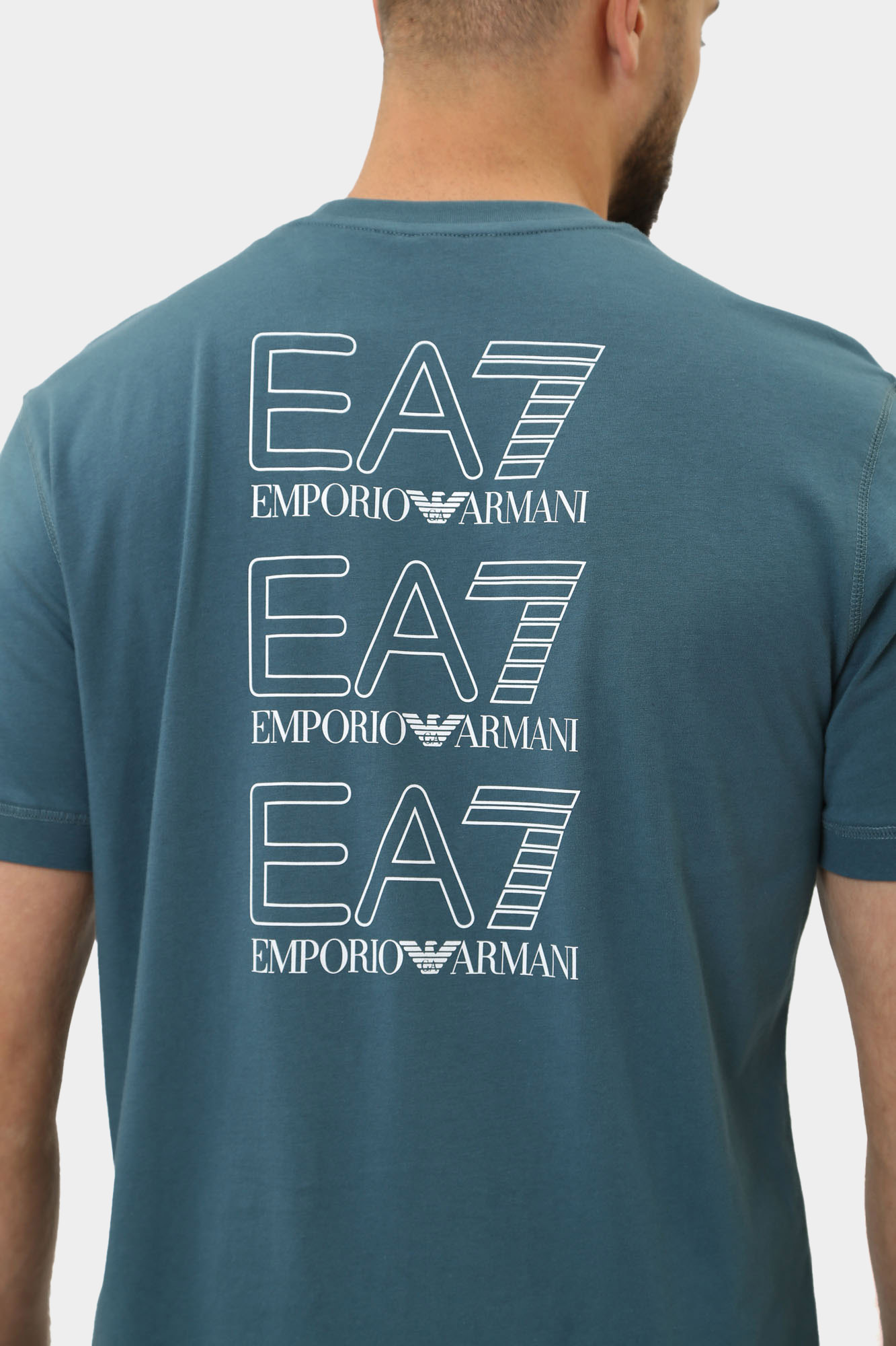 3DUT02_PJTJZ_1821 Футболка EA7 Зеленый