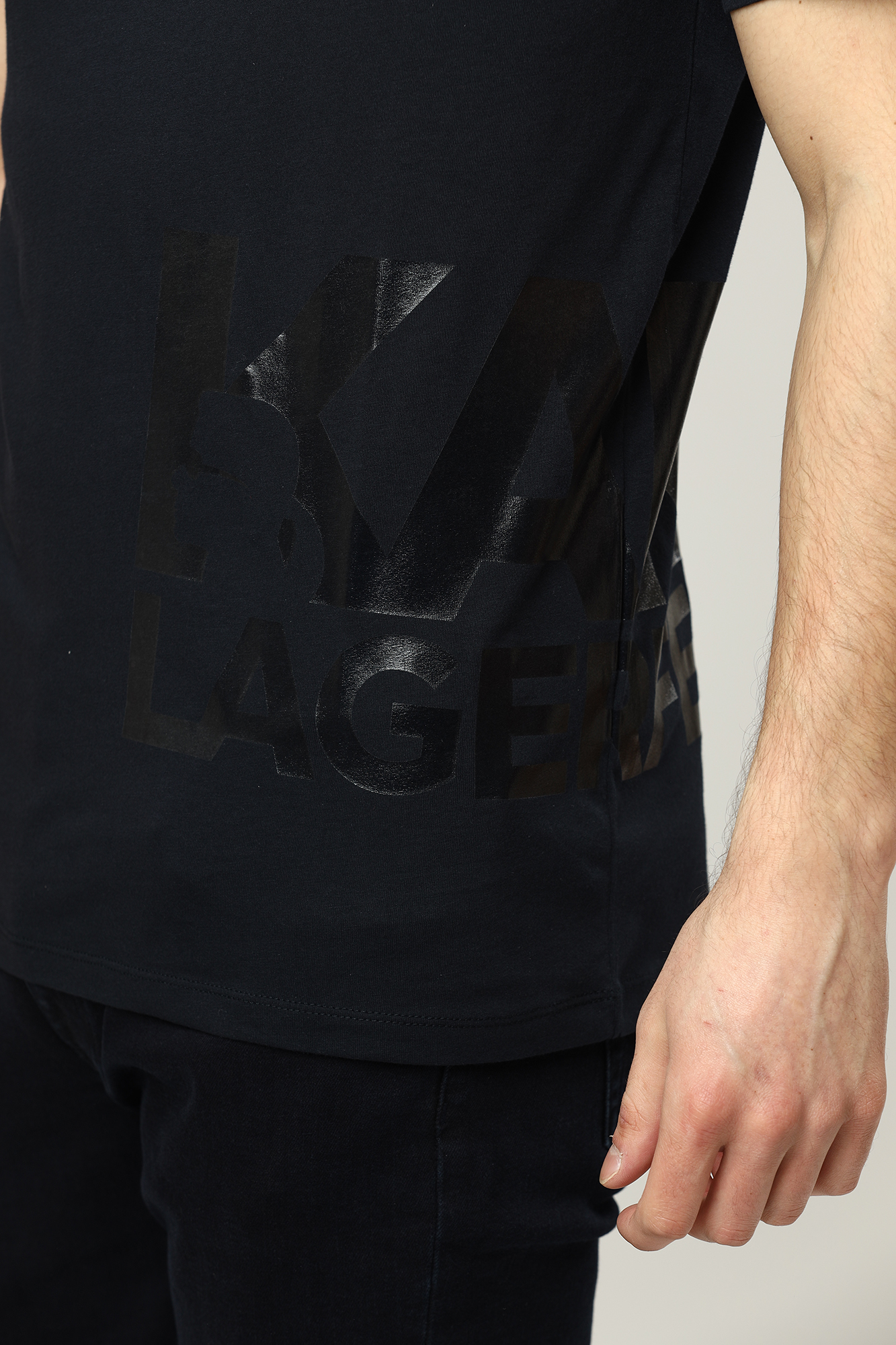 521224_755085 Футболка Karl Lagerfeld Синий