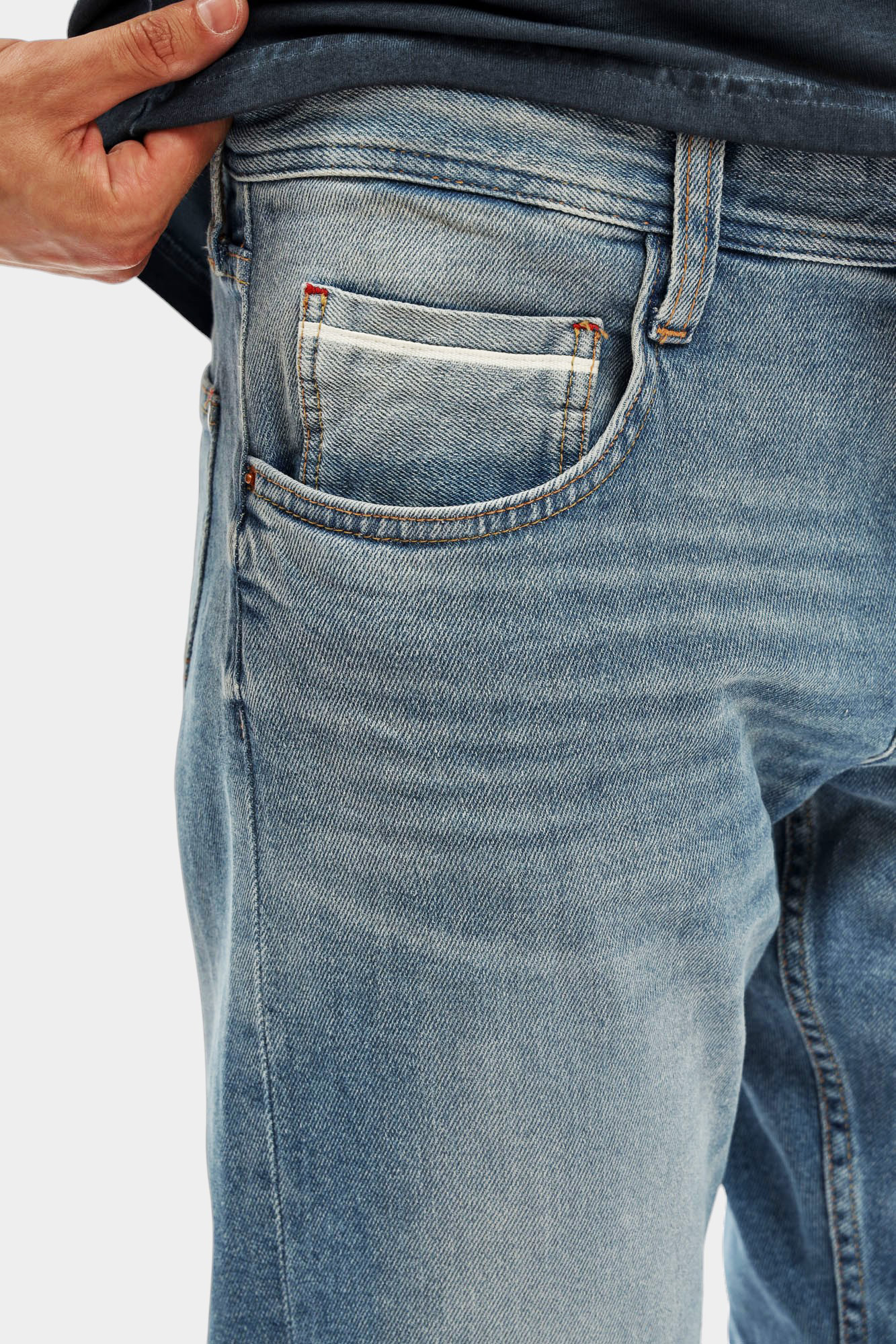 1016818 Джинсы Mustang Синий