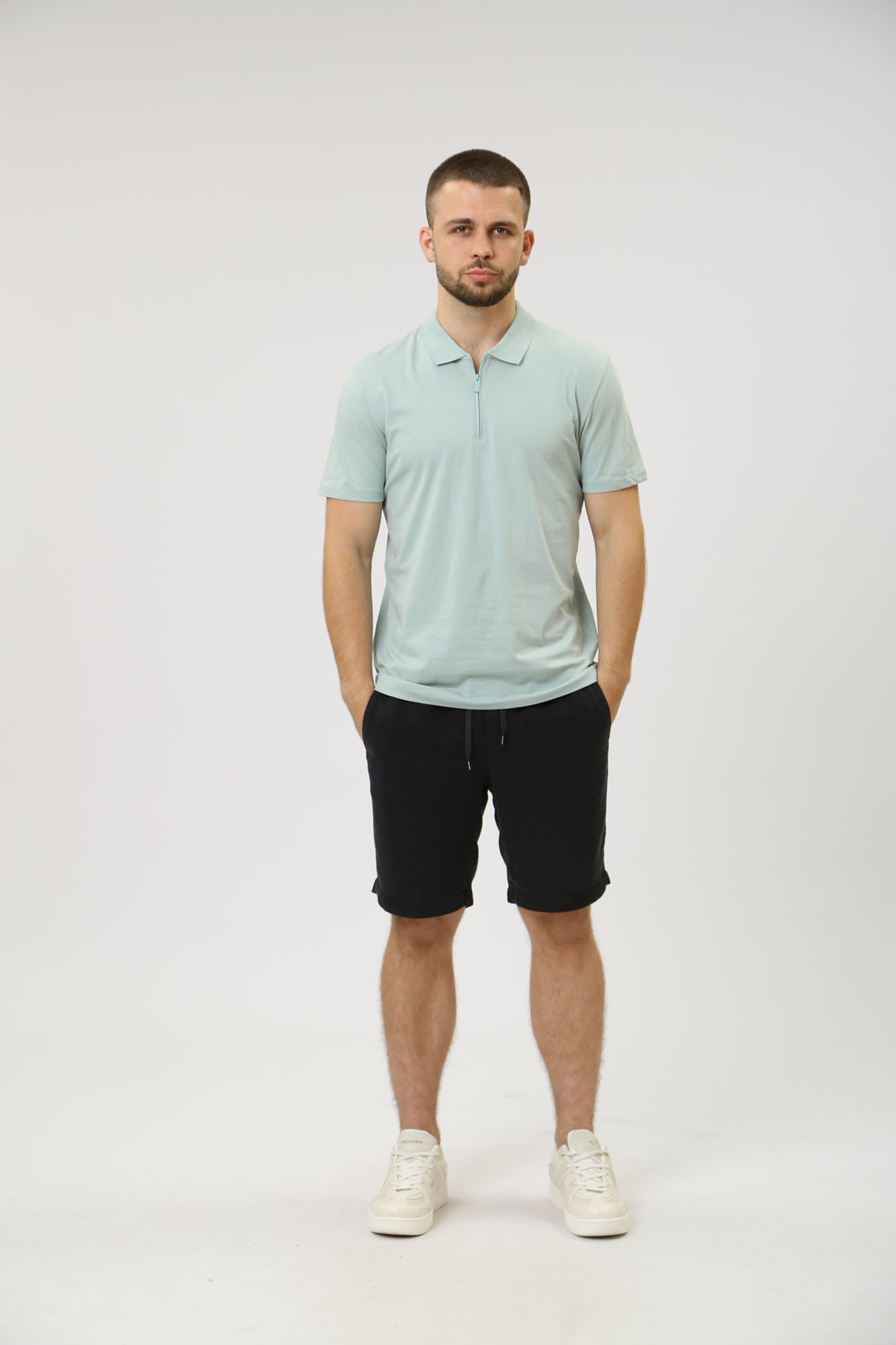 30041139_10014726 Поло Strellson Синий