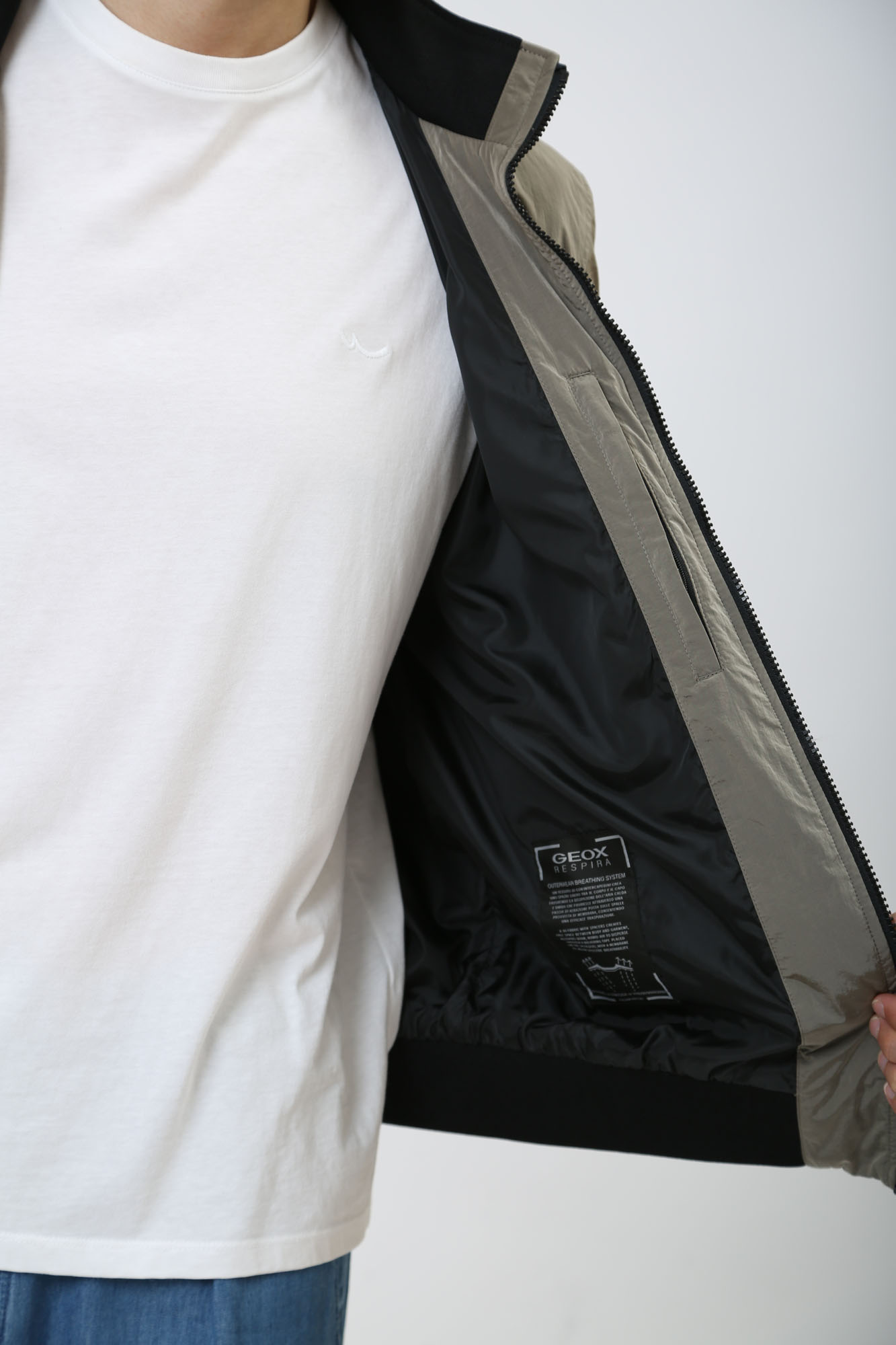 M4522ST3079F Куртка-бомбер Geox Коричневый