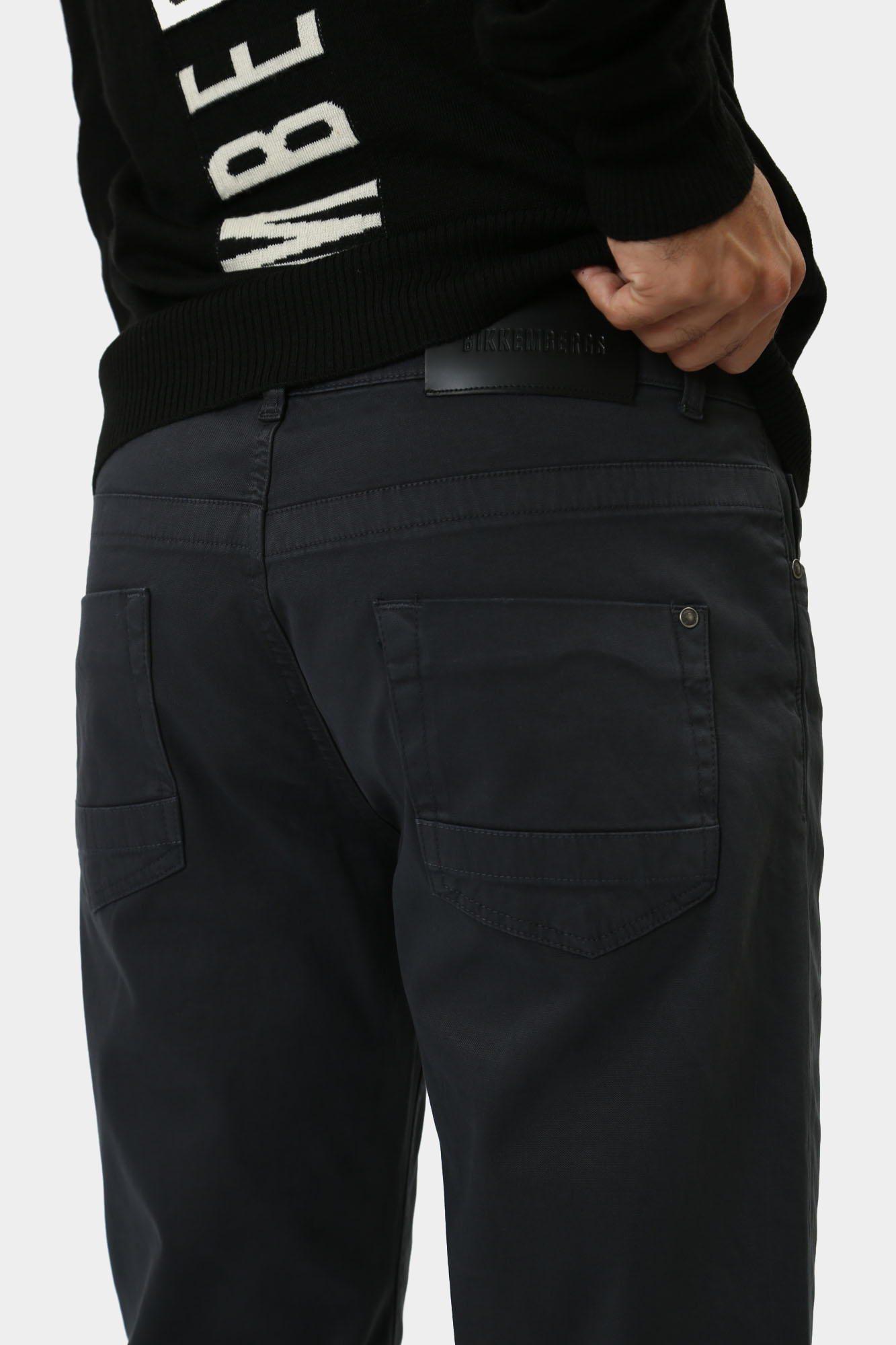 BMP0561 Брюки 5-карманные Bikkembergs Коричневый