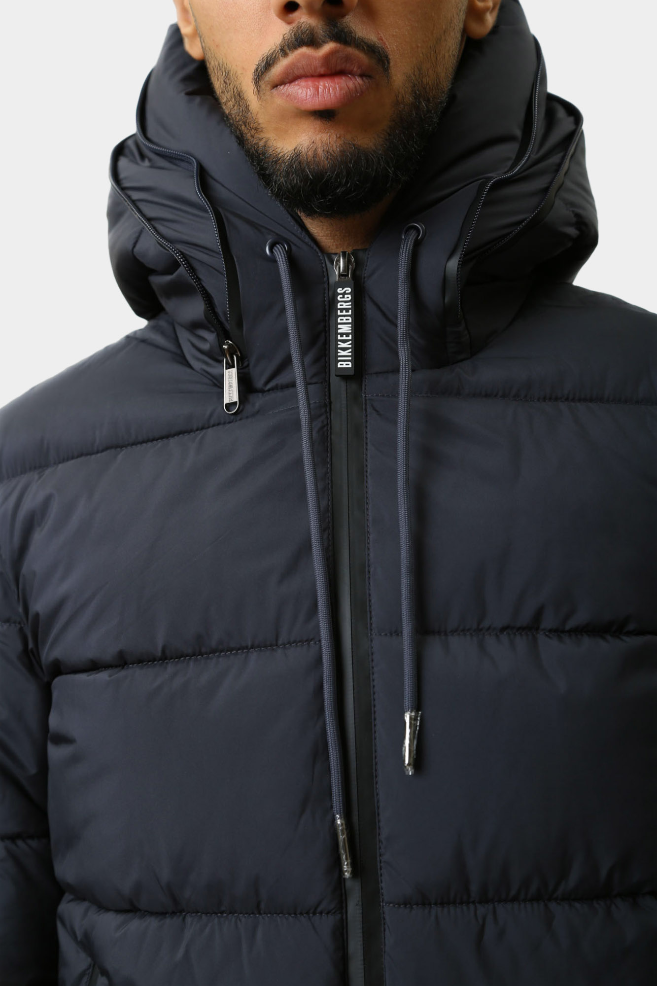 PBMG0445 Куртка пуховая Bikkembergs Синий