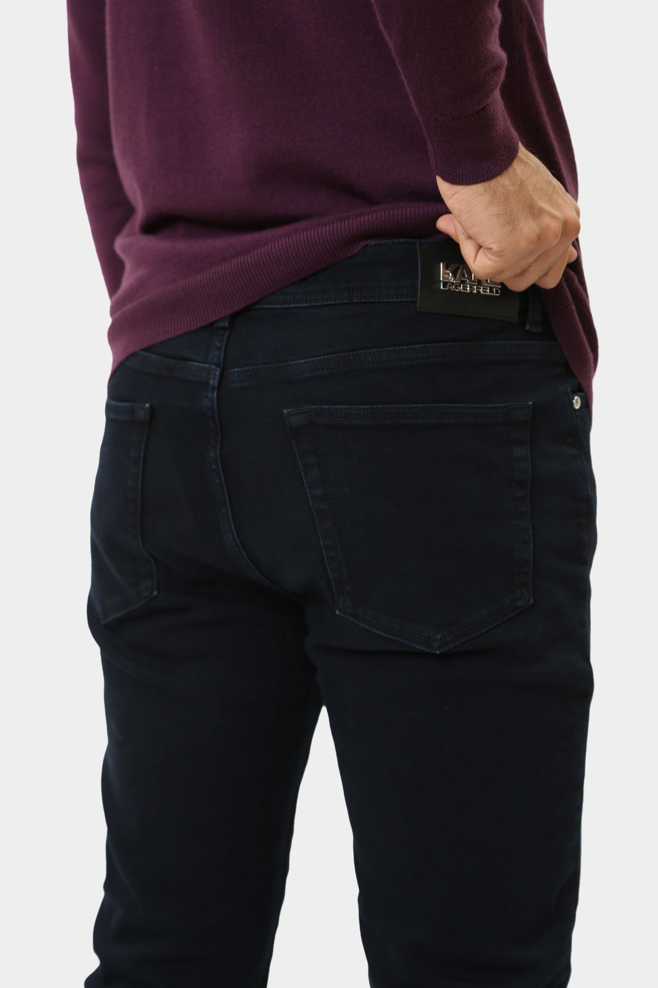 544830_265860 Брюки джинсовые Karl Lagerfeld Синий