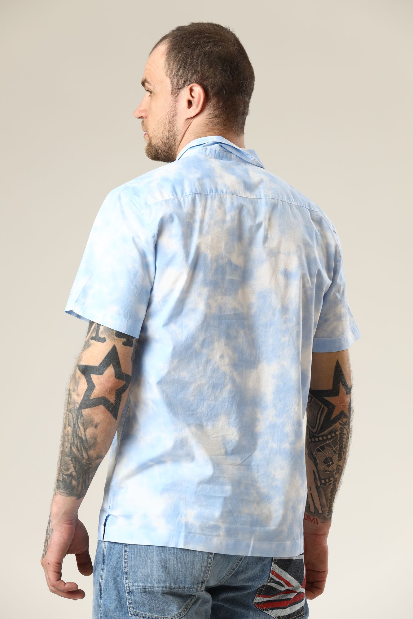 PM307082 Рубашка Pepe Jeans Голубой