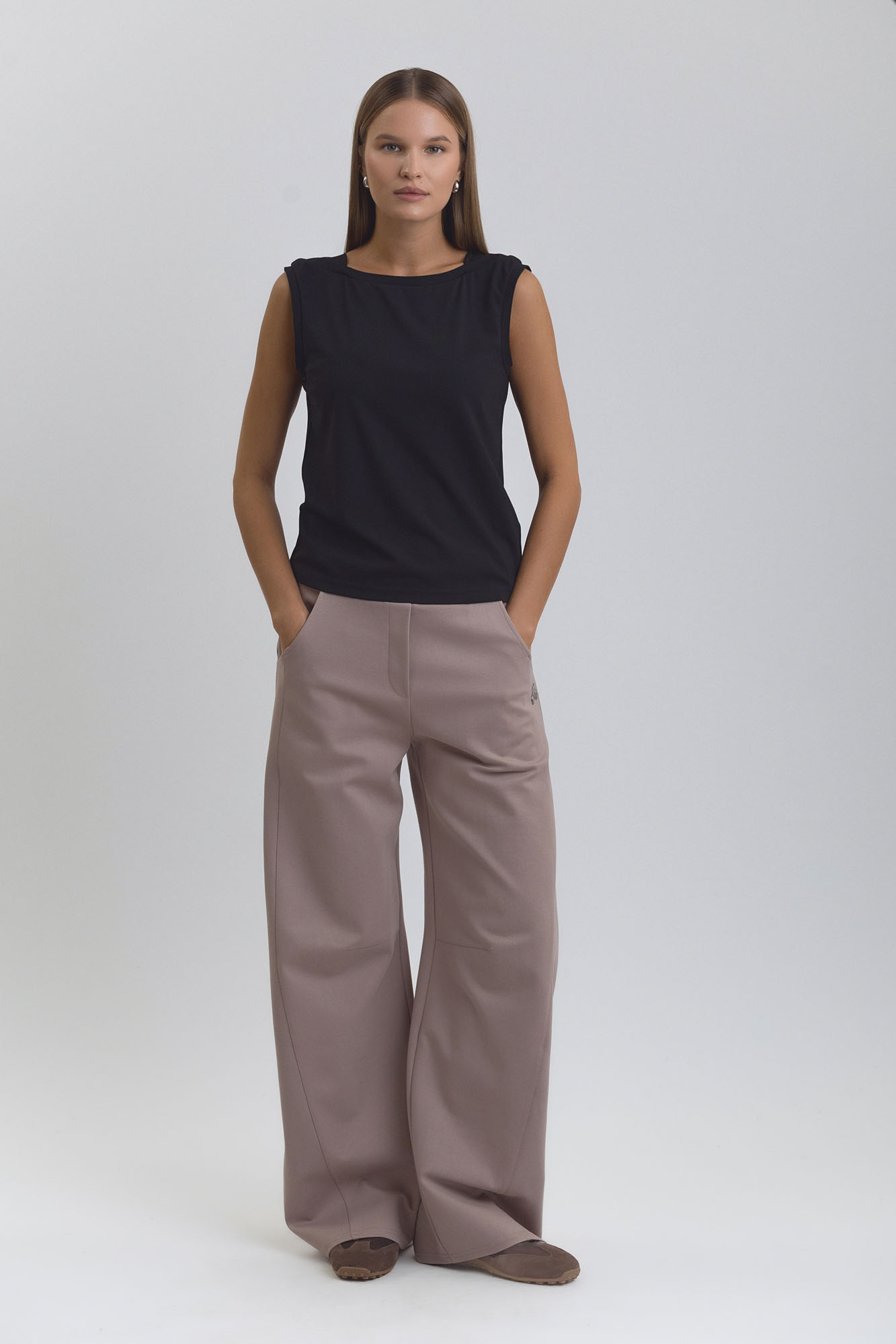 Топ The Hills Черный