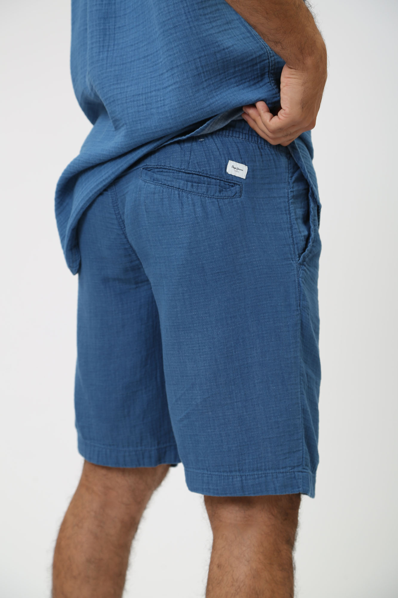 PM801083 Шорты джинсовые Pepe Jeans Синий