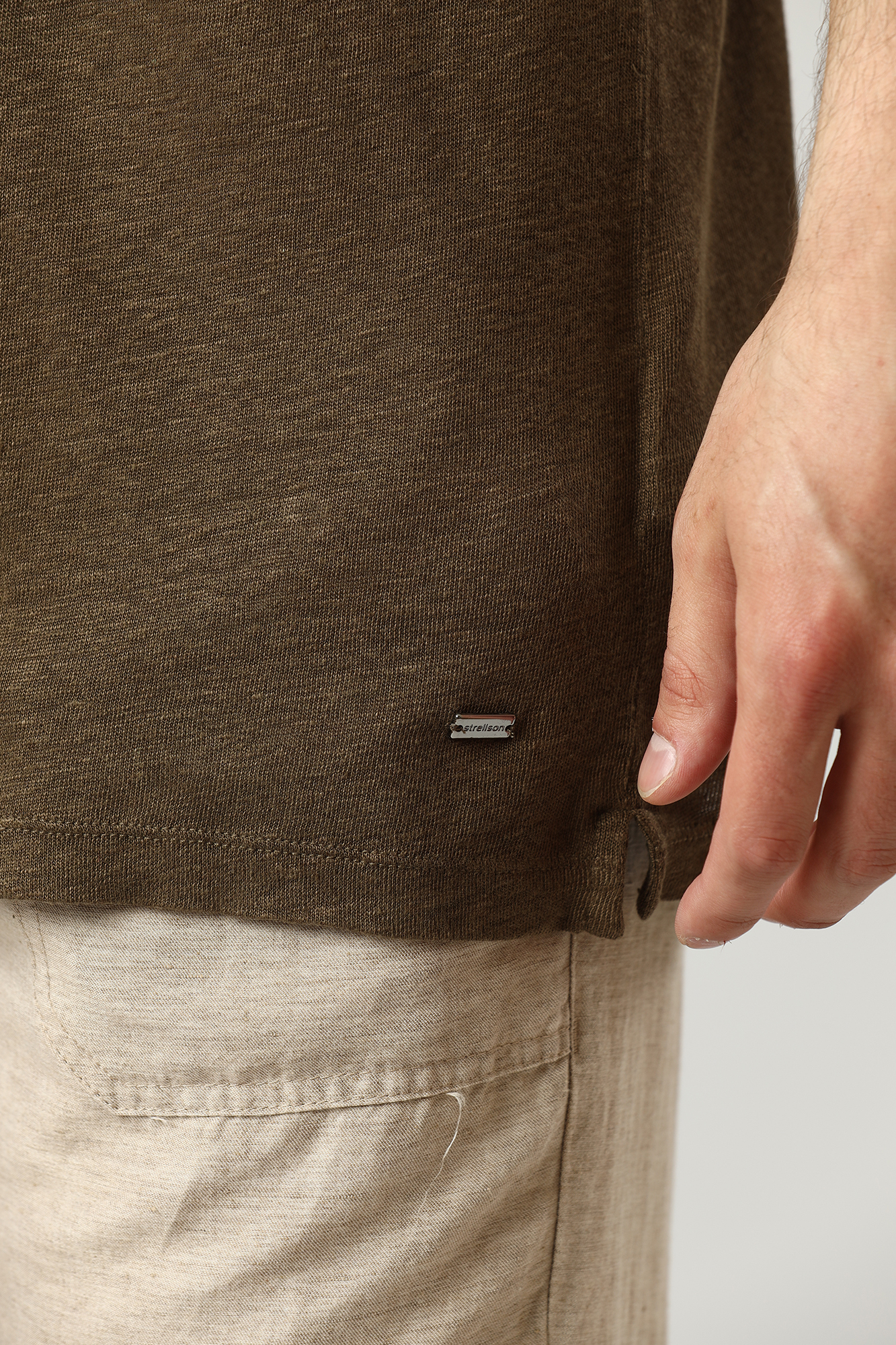 30031006_10013539 Поло Strellson Хаки