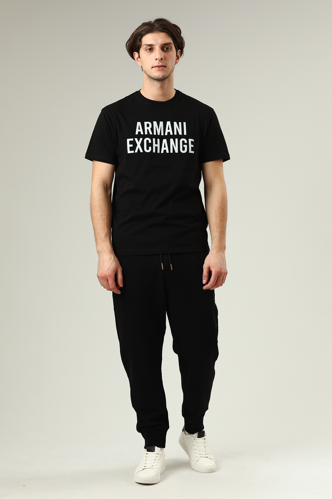 3LZPGG_ZJ1ZZ Брюки спортивные джоггеры Armani Exchange Черный