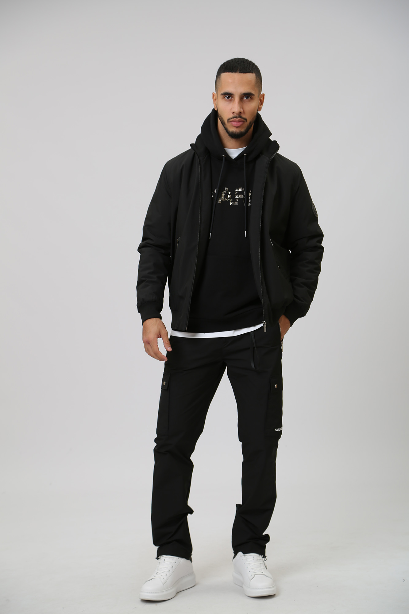 534540_505044 Бомбер Karl Lagerfeld Черный