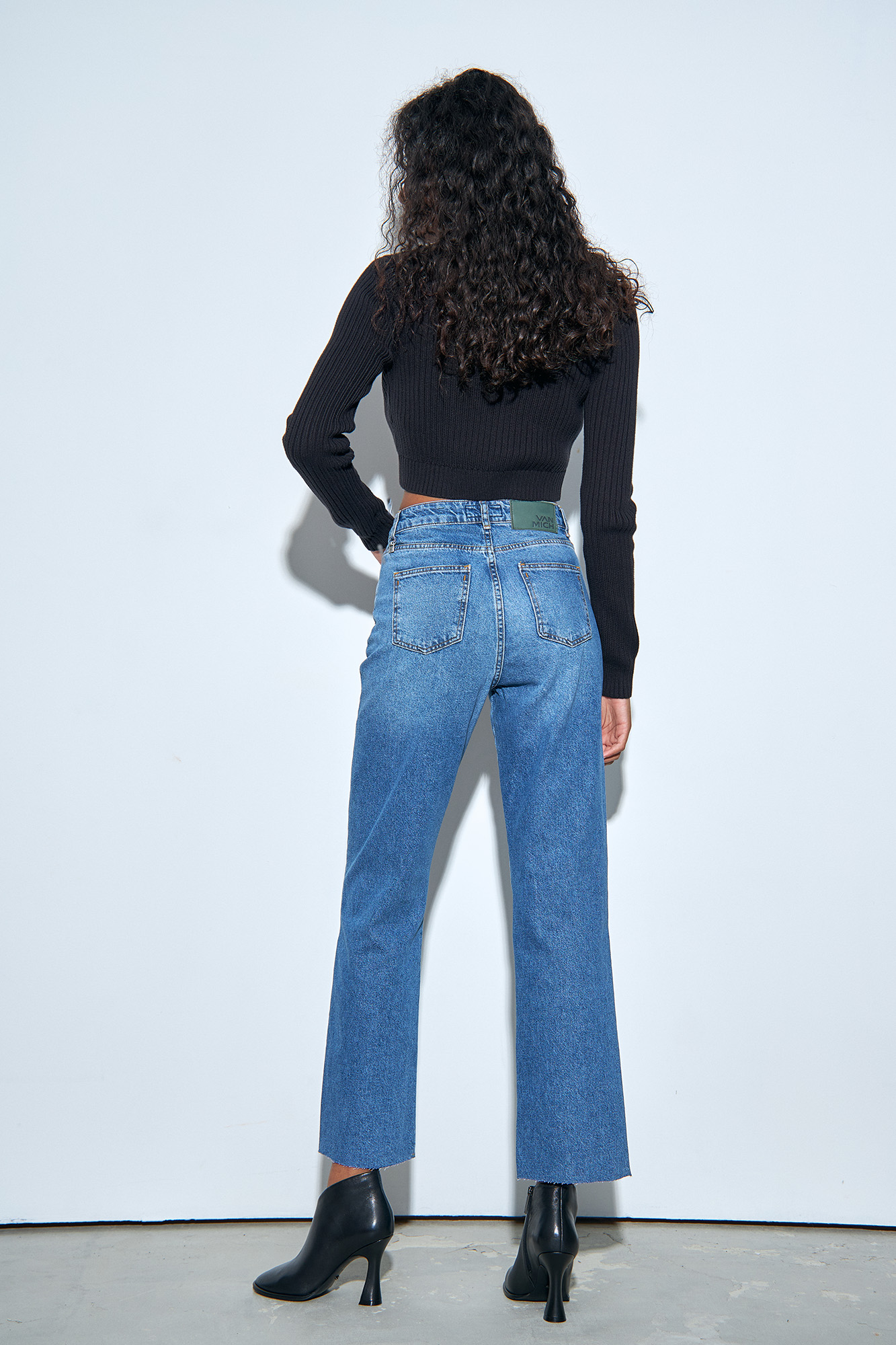 VW-232-33-009 джинсы 90s straight van mich 