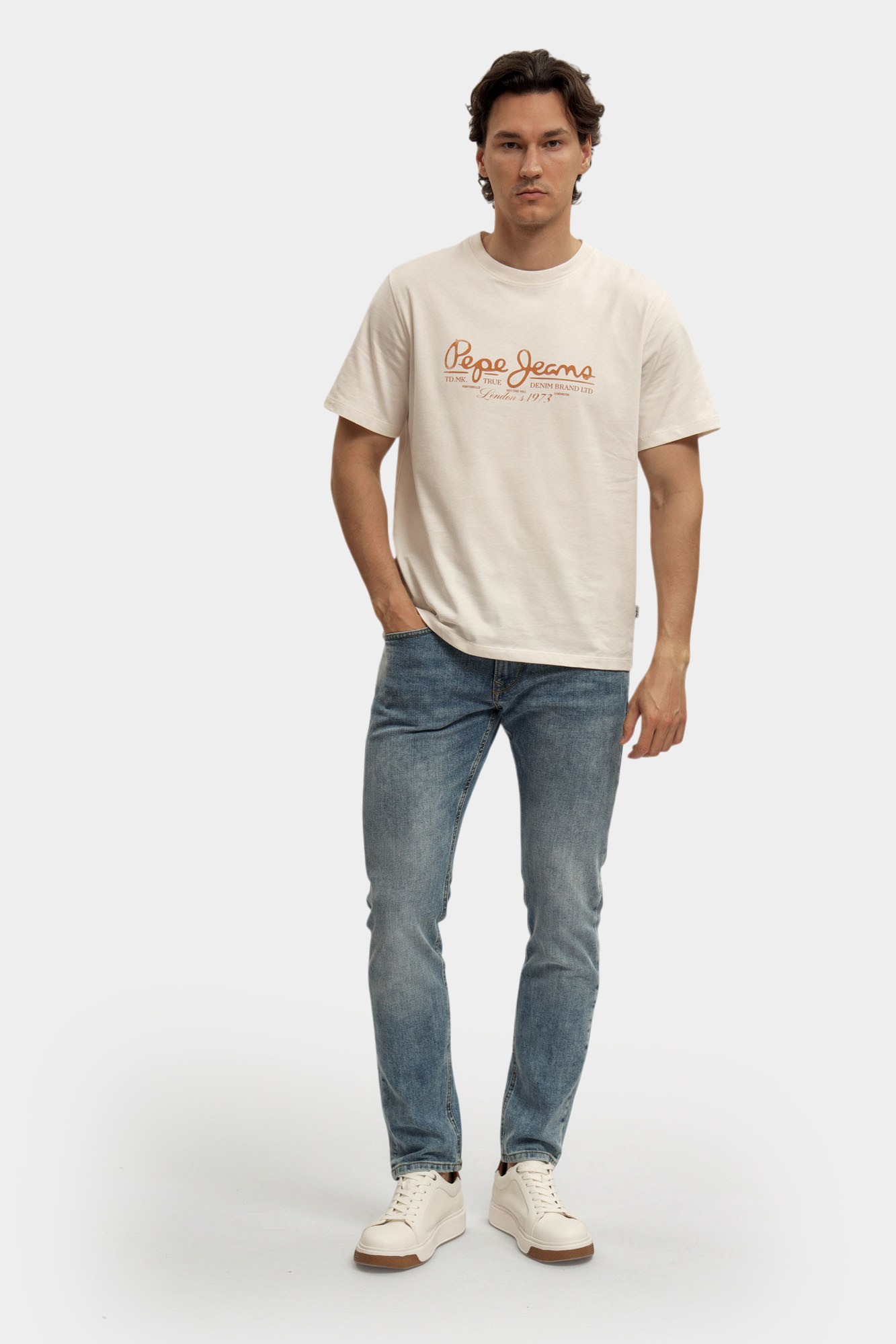 PM207390 Брюки джинсовые Pepe Jeans Синий