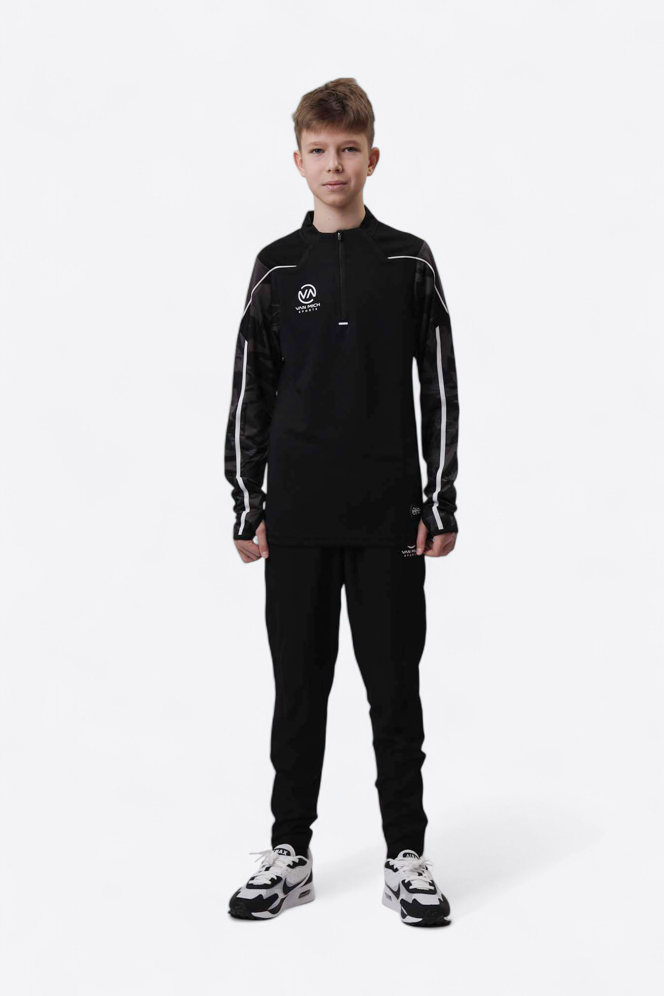 INDJ4904 Джемпер тренировочный Van Mich Sports Черный