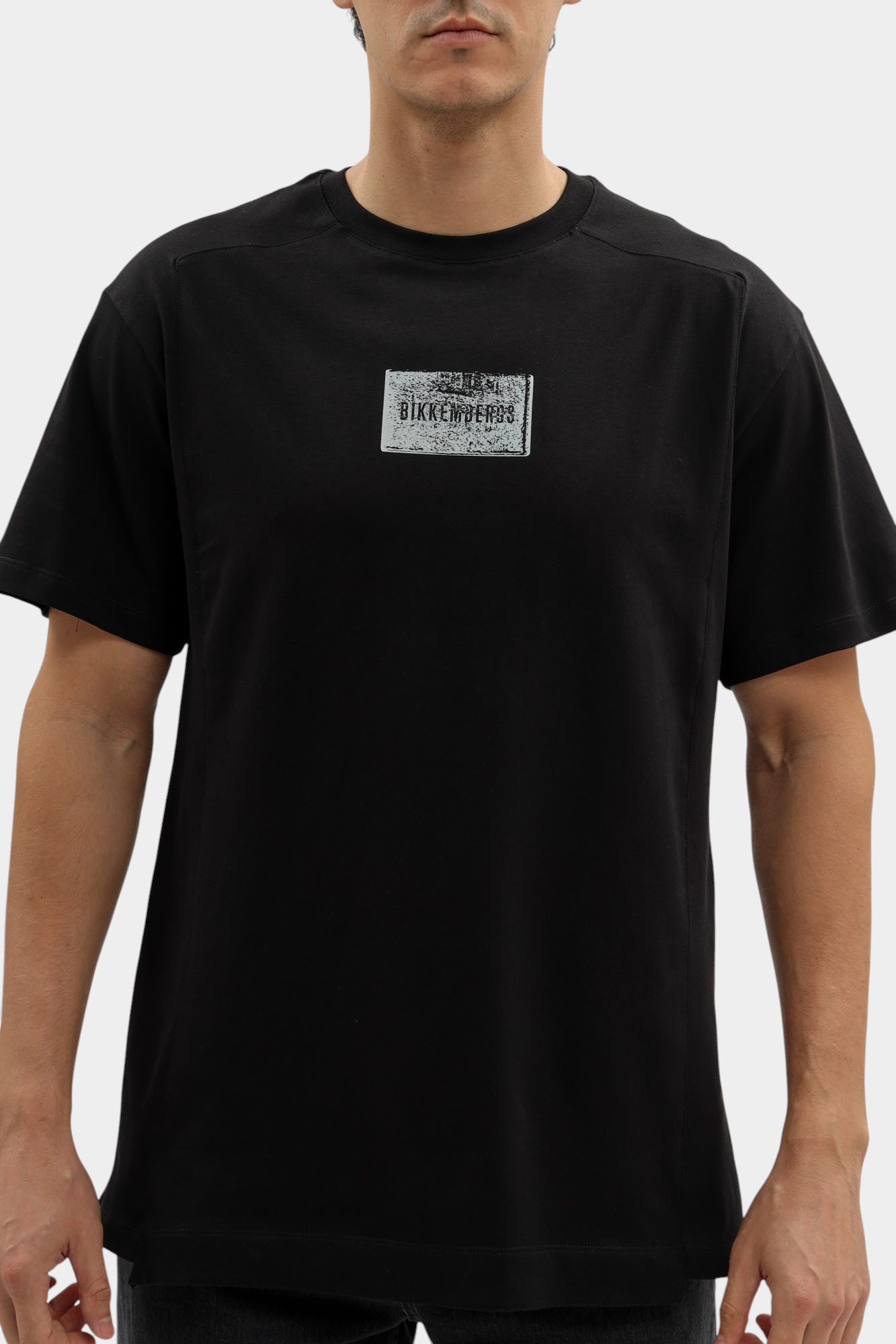 BMT1234 Футболка Bikkembergs Черный