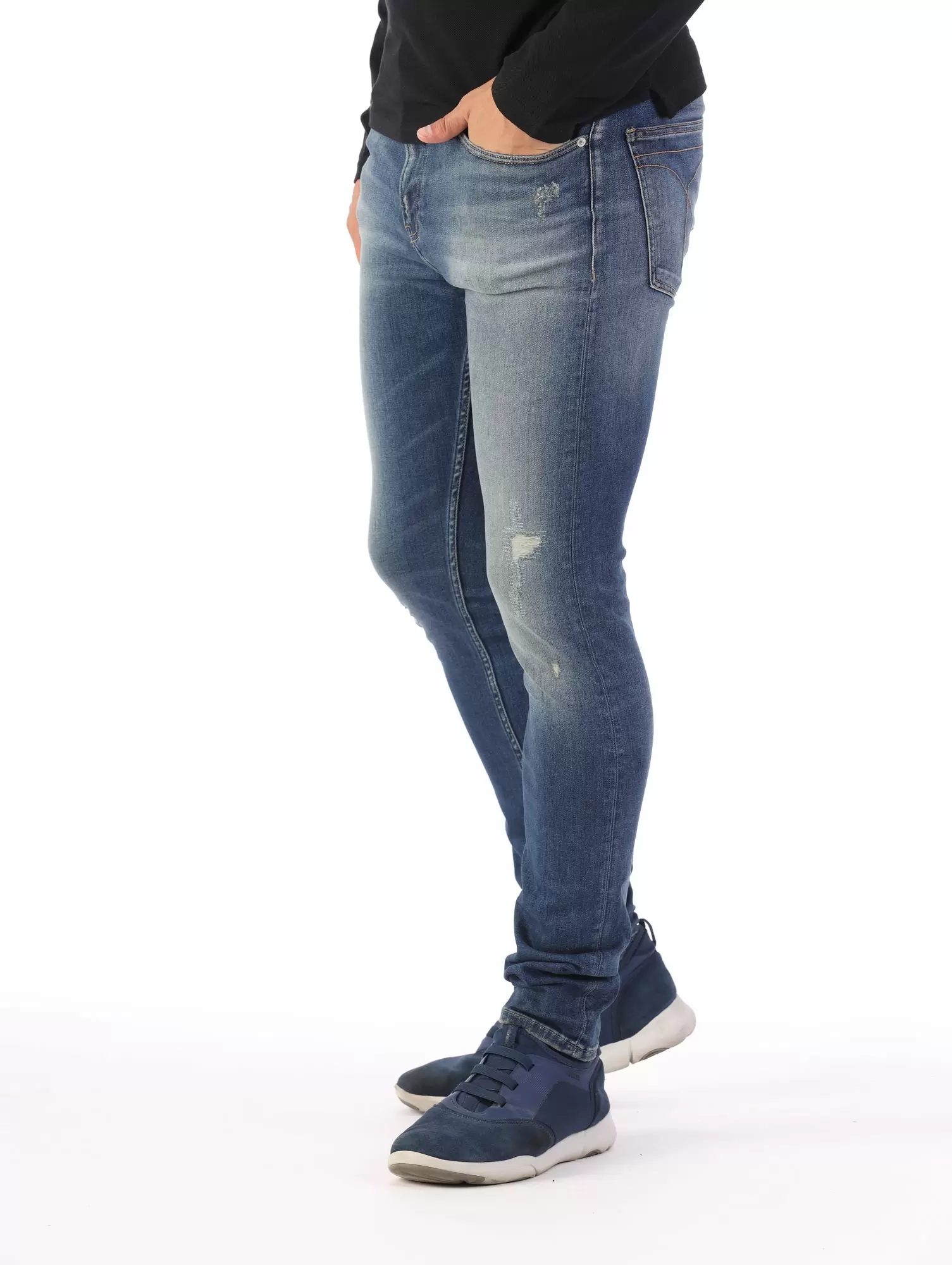 J30J312355_ Джинсы SKINNY Calvin Klein Jeans Синий