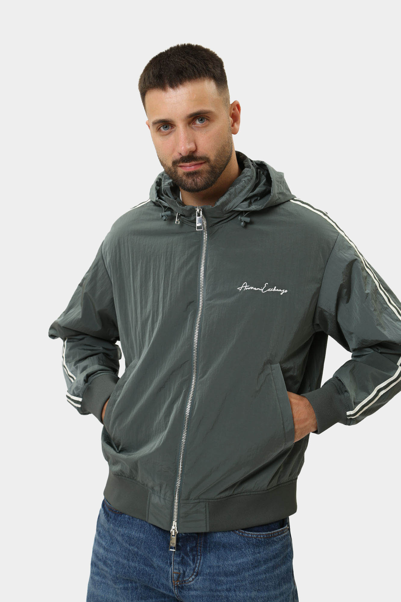 8NZB99_ZNXXZ Куртка Armani Exchange Зеленый