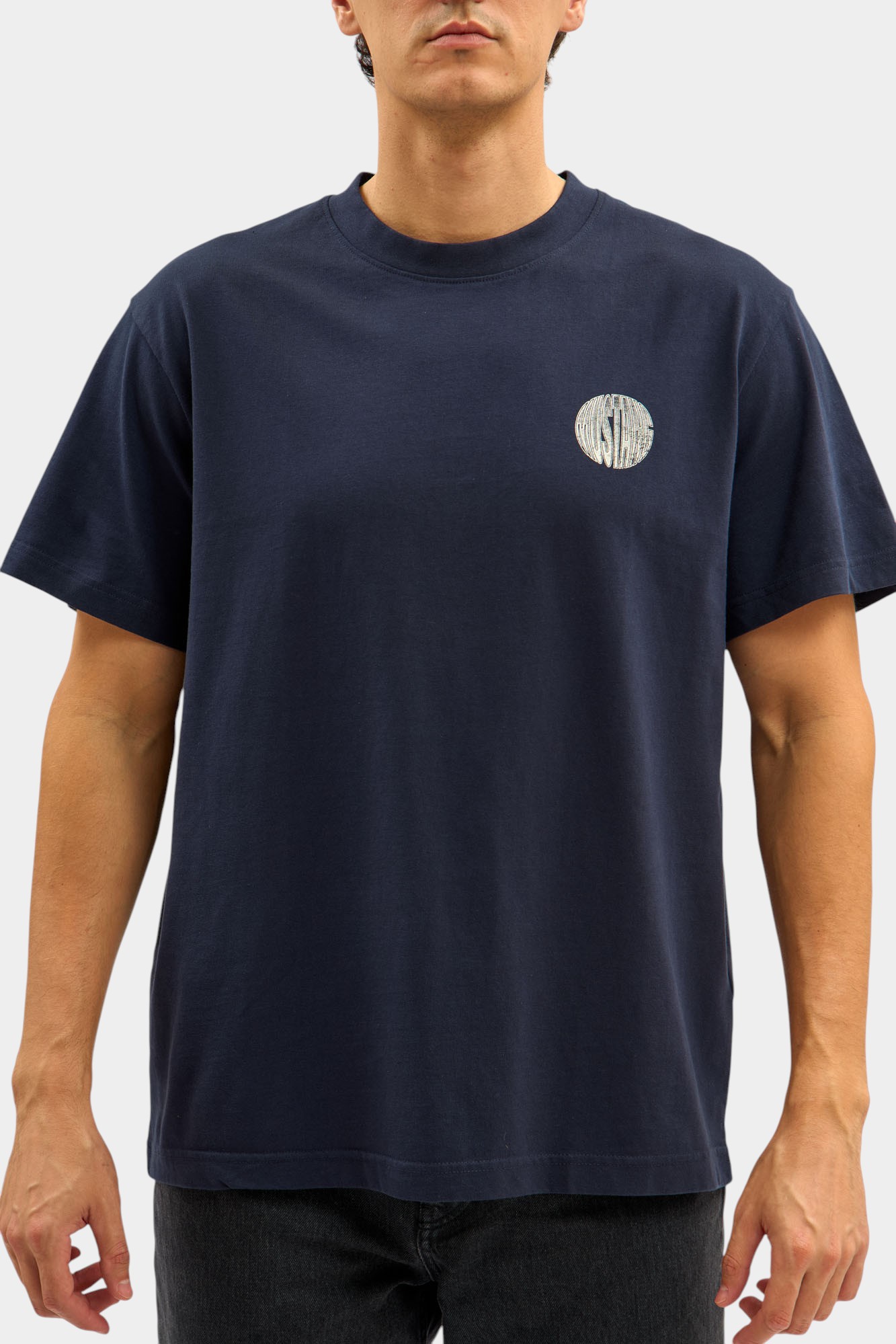 1016869 Футболка Mustang Синий