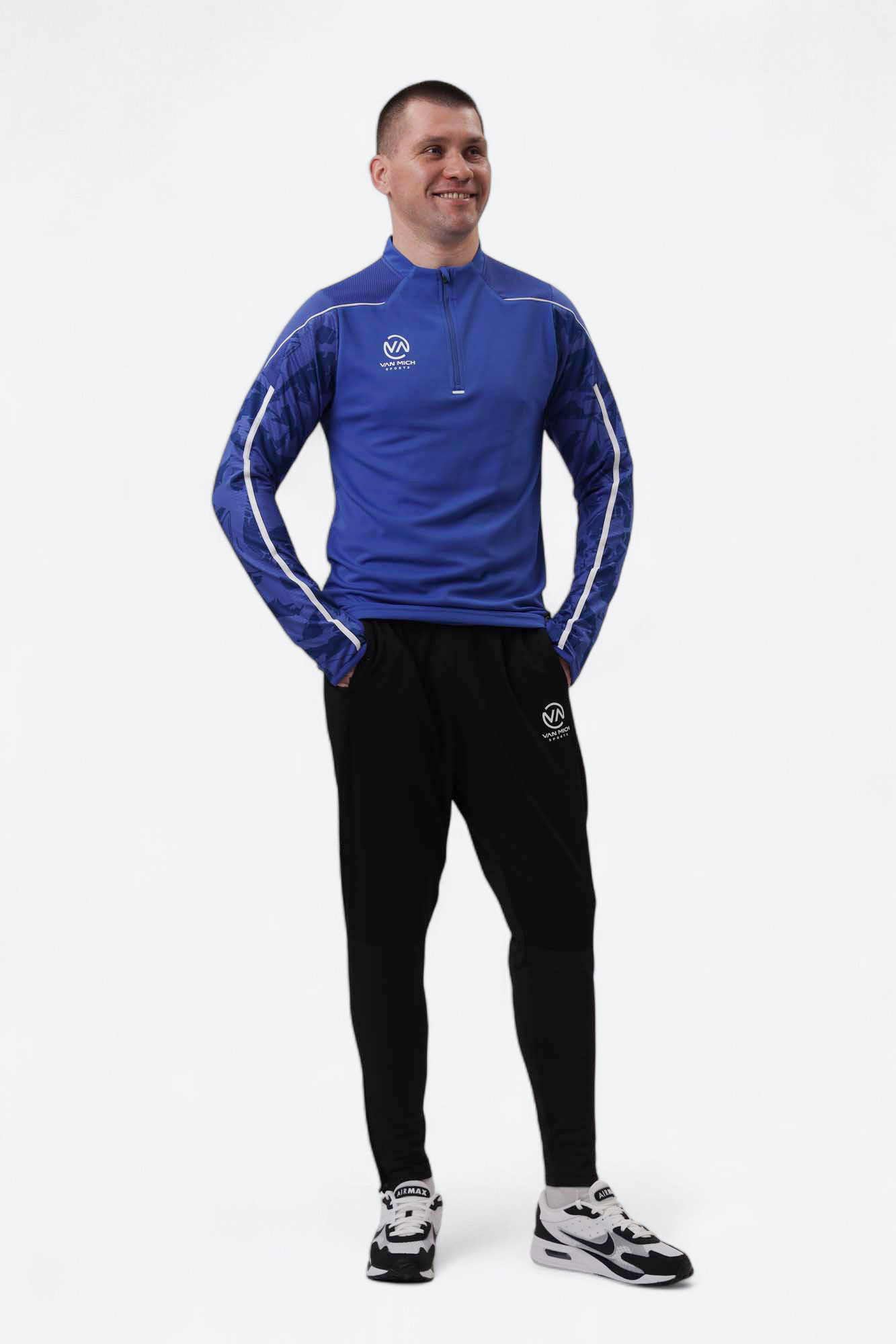 IND3702 Джемпер тренировочный Van Mich Sports Синий