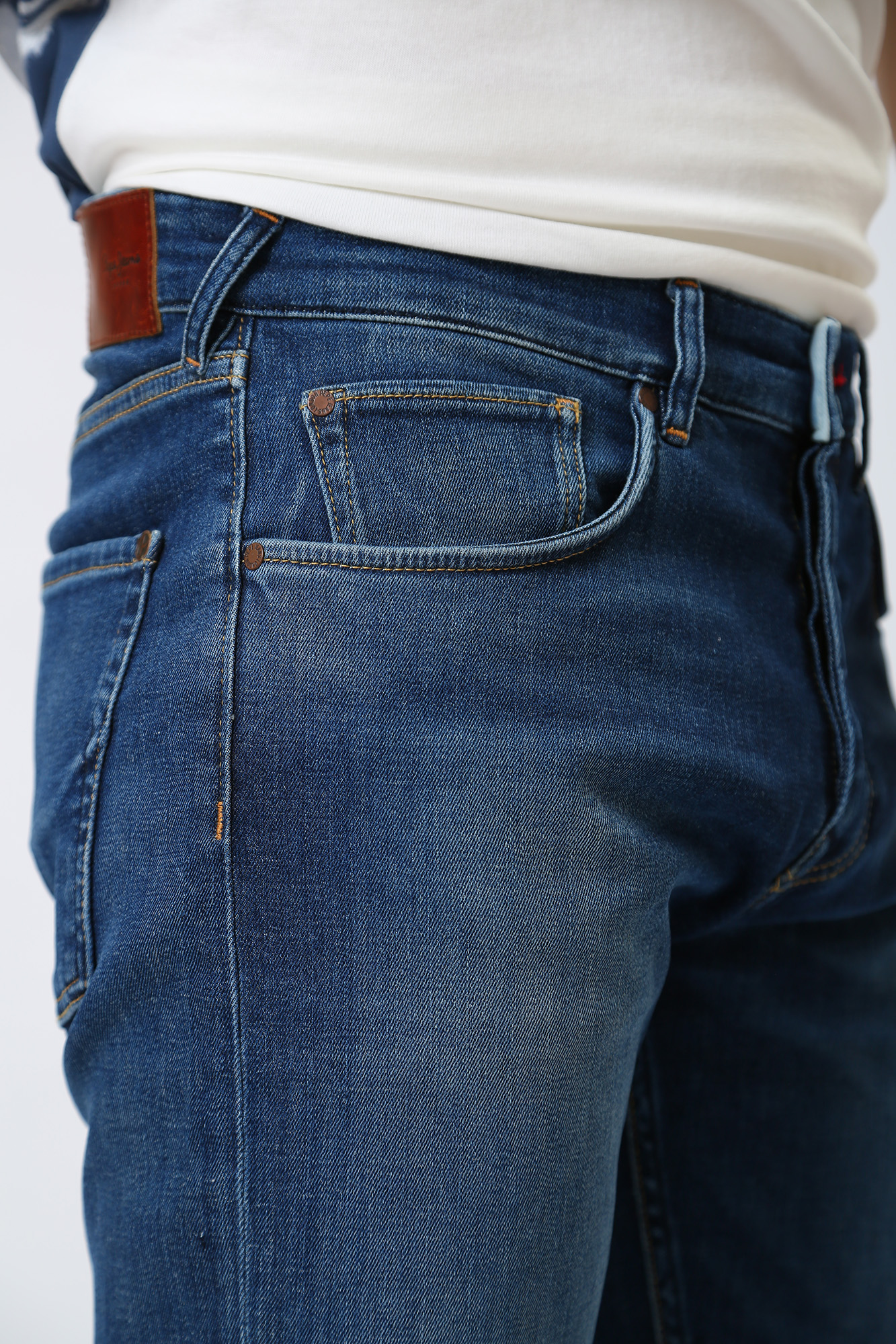 PM205832DI0 Брюки джинсовые Pepe Jeans Синий