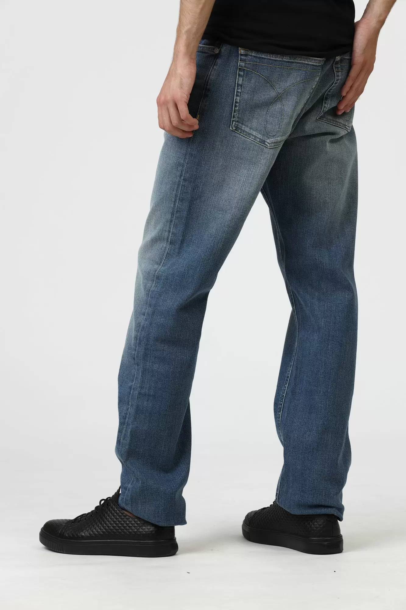 J30J310233_ Джинсы SLIM Calvin Klein Jeans Синий