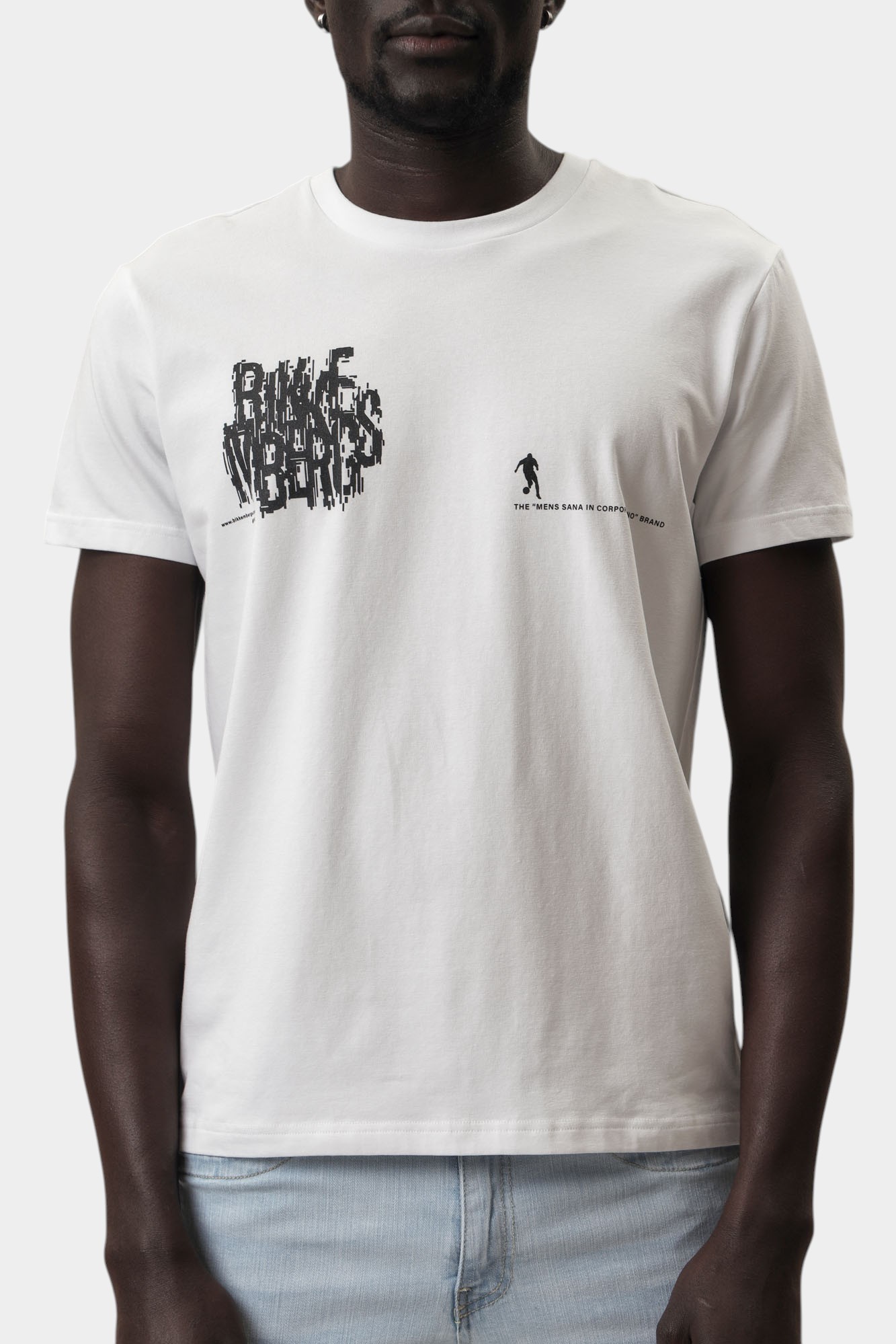 BMT0903 Футболка Bikkembergs Белый