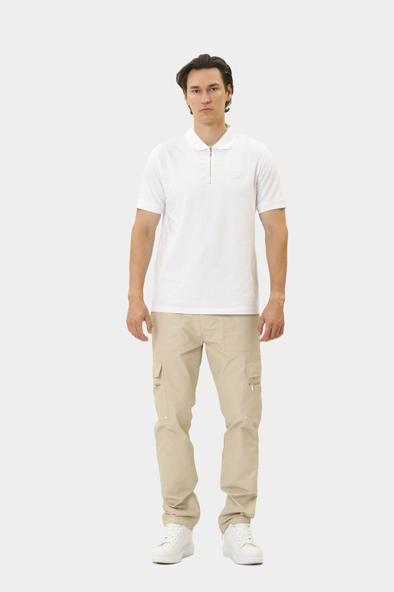 543221_745402 Поло Karl Lagerfeld Белый