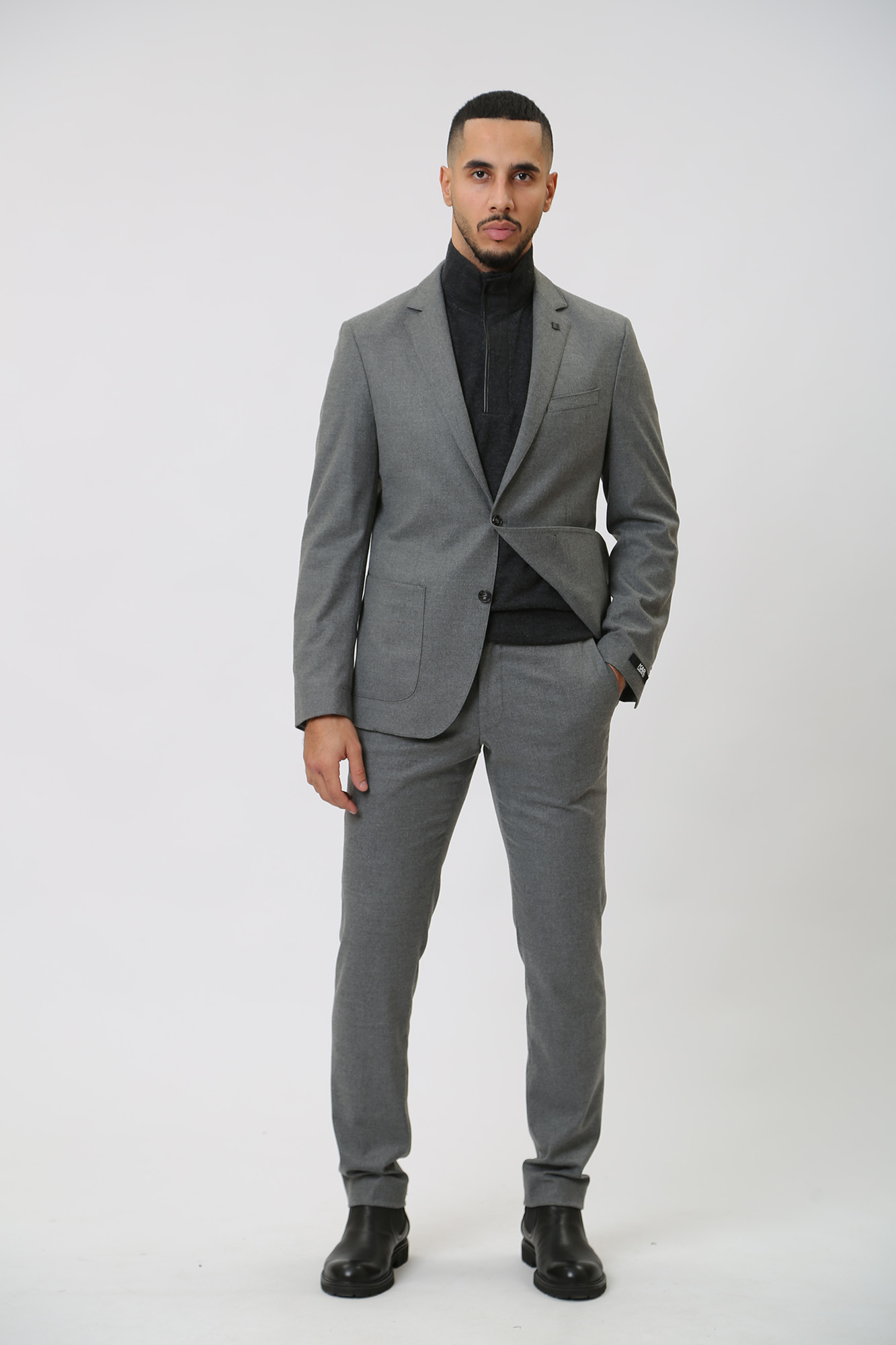 534026_255056 Брюки Karl Lagerfeld Серый