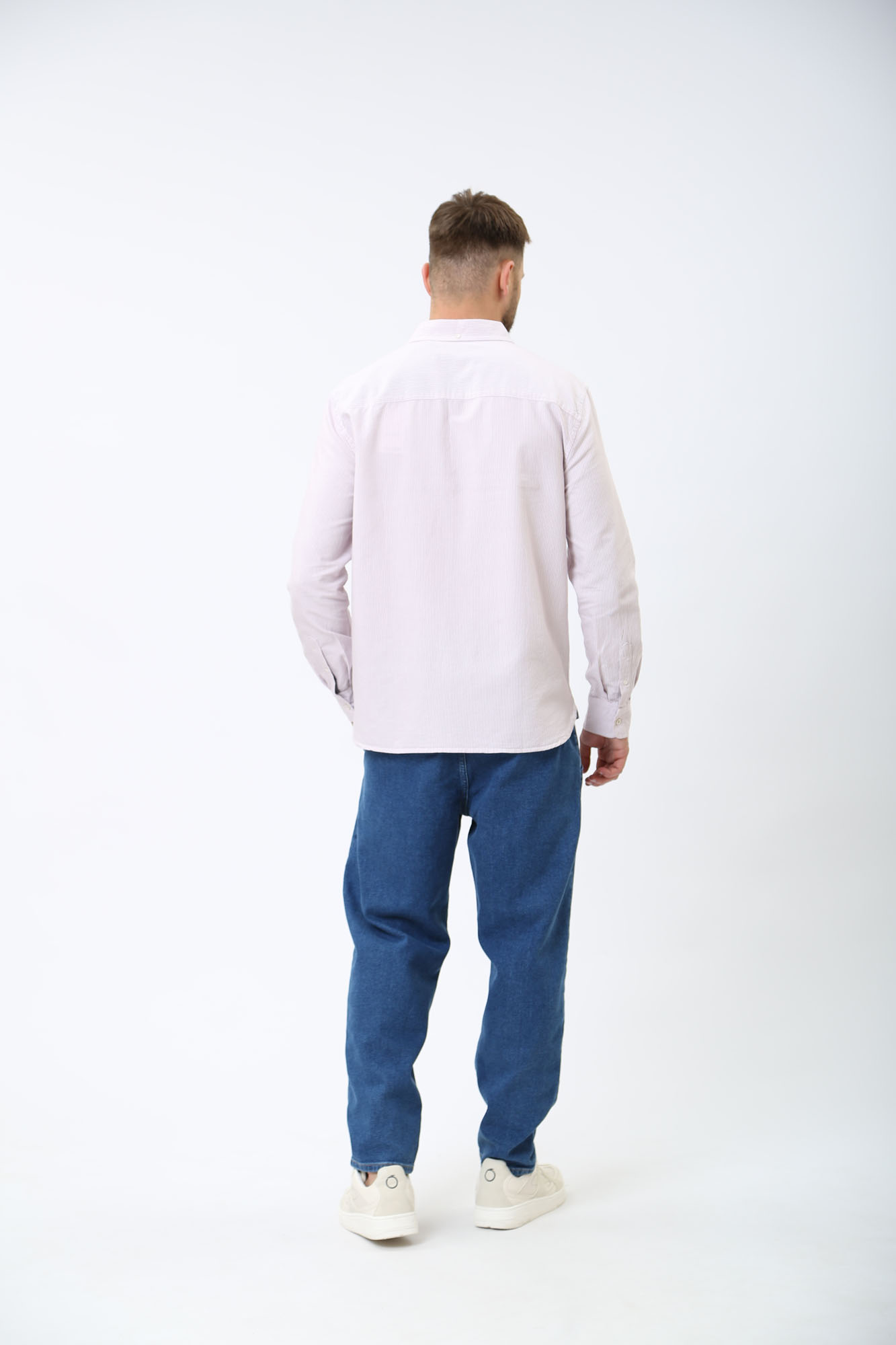 1014767 Рубашка с длинным рукавом Mustang Розовый