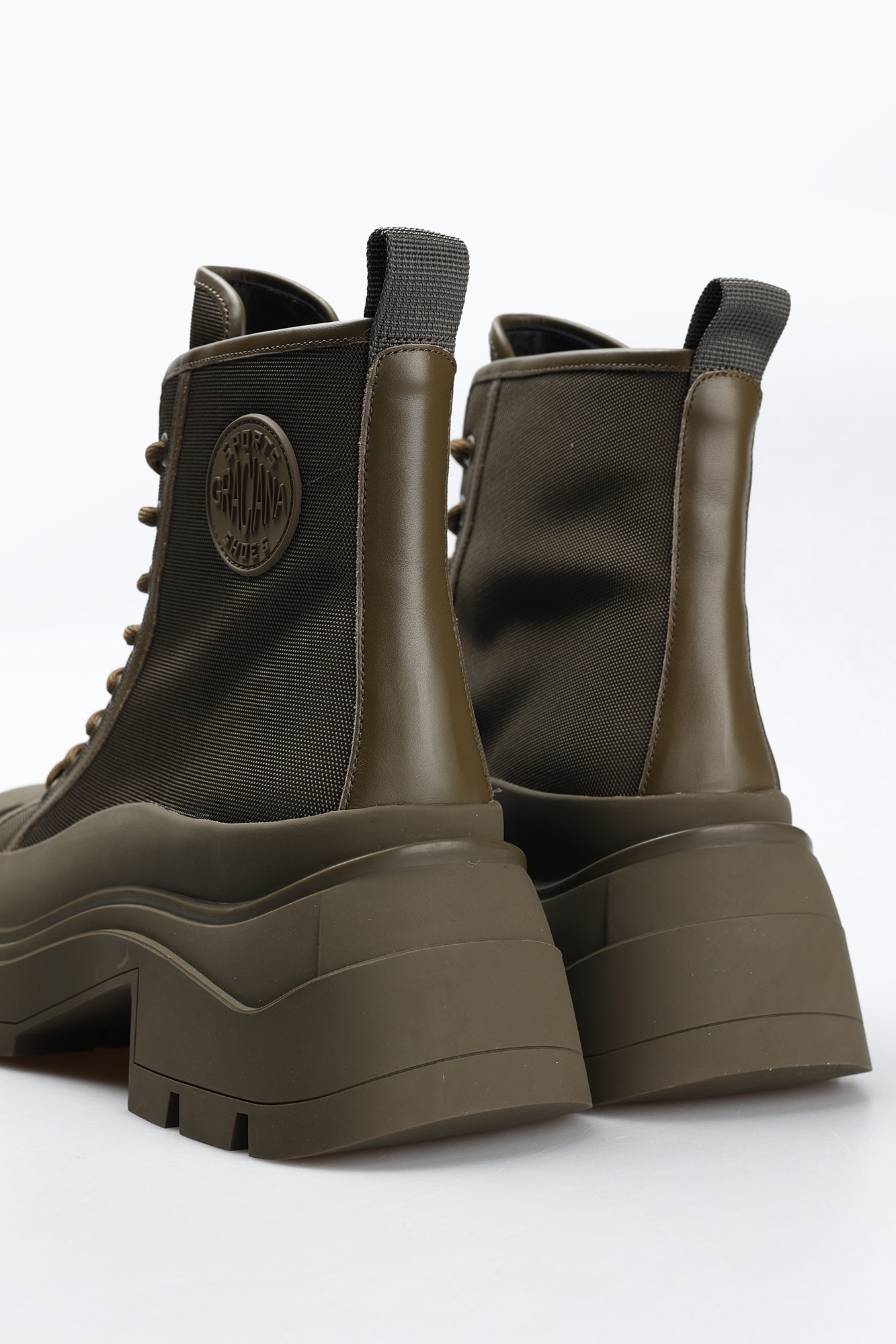 AM22351-1720-4  Ботинки женские Ботинки Graciana Хаки