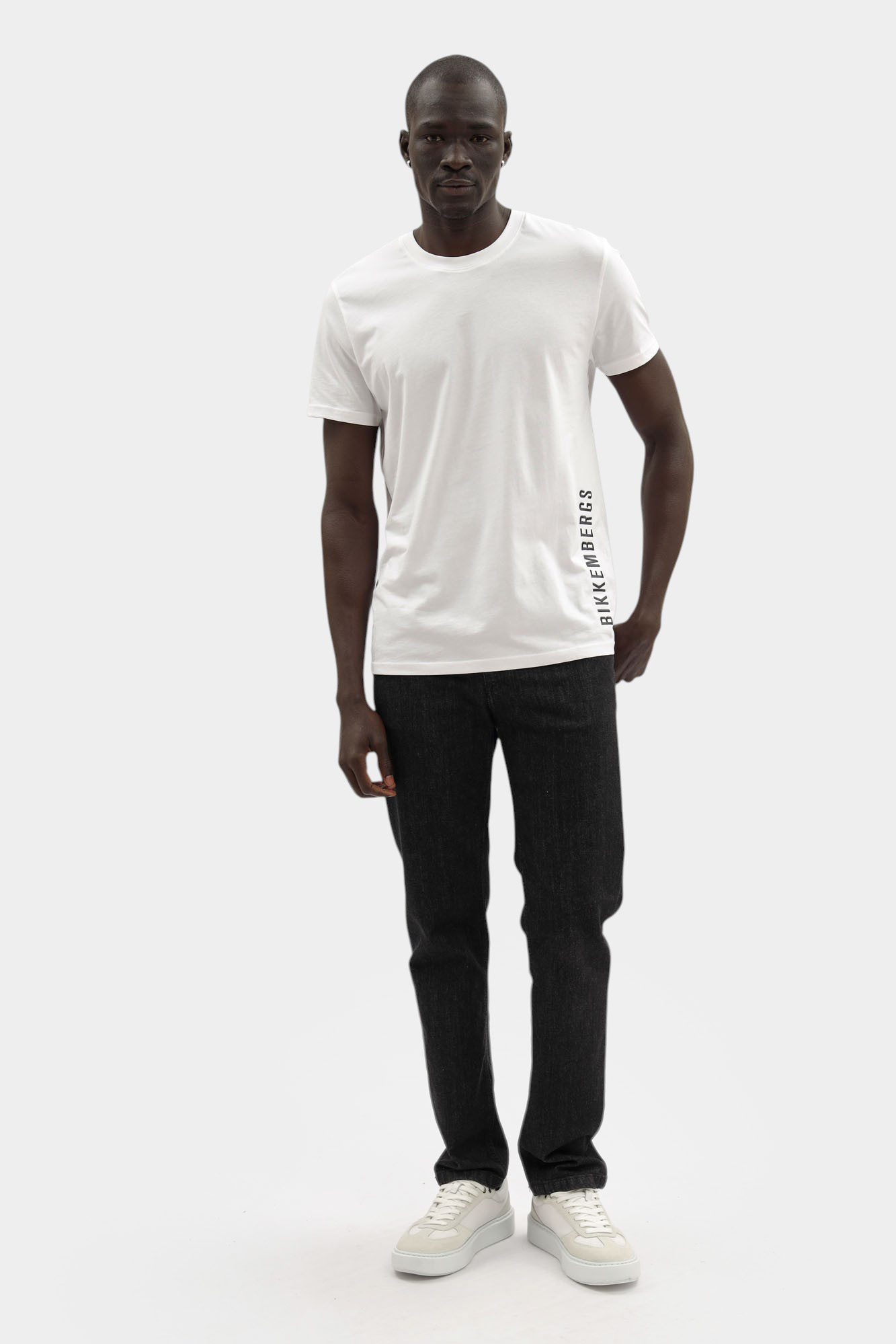 BMT1253 Футболка Bikkembergs Белый