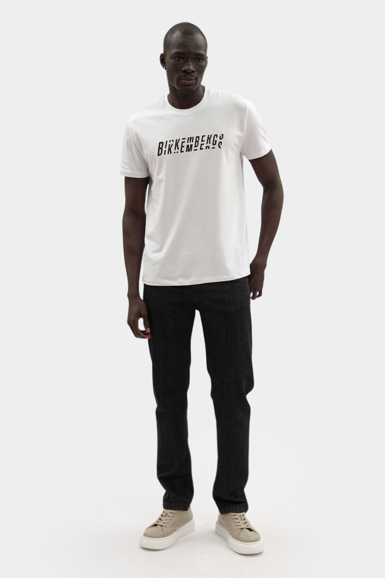 BMT1215 Футболка Bikkembergs Белый