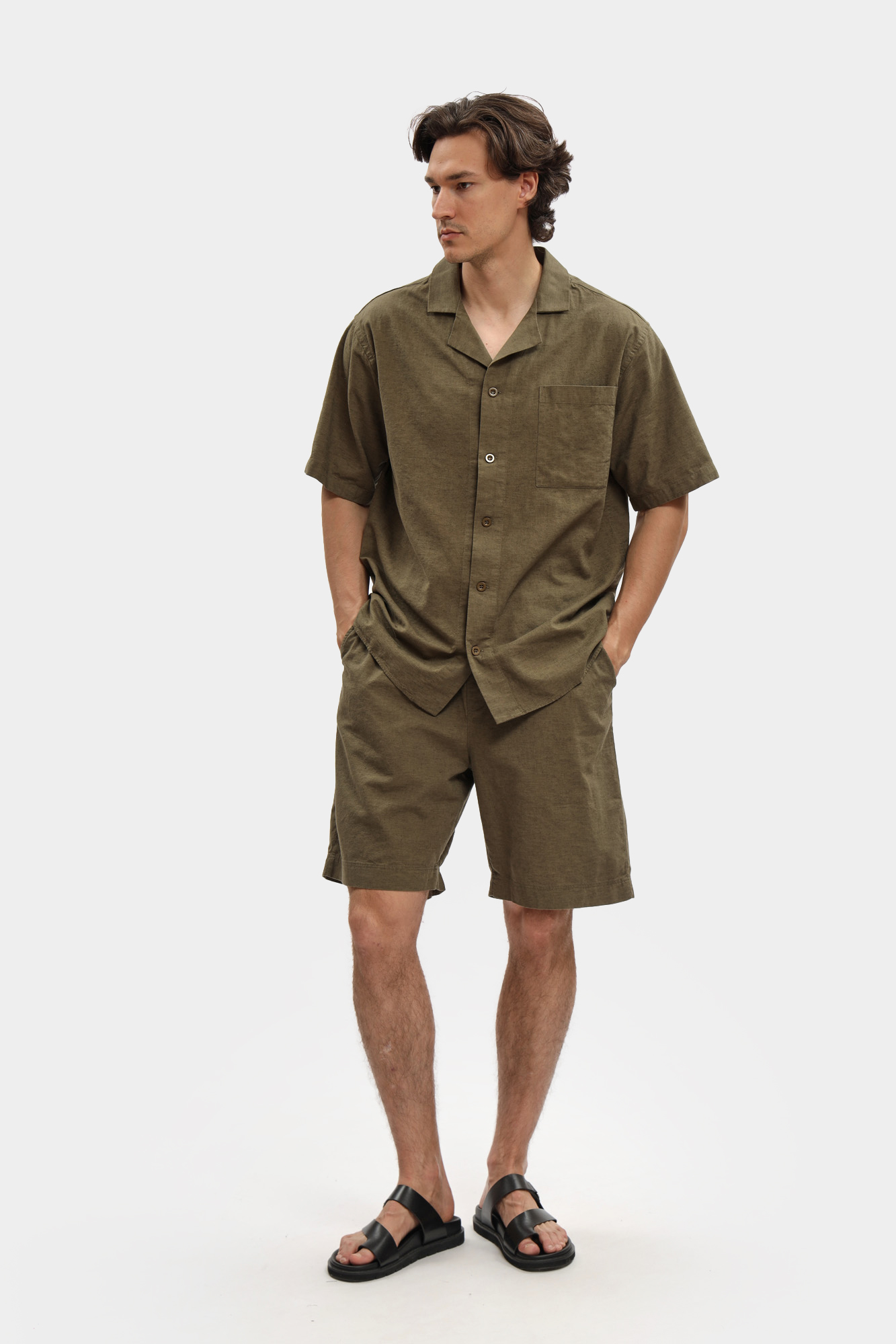 IM-125-003 Рубашка Inspirit Хаки