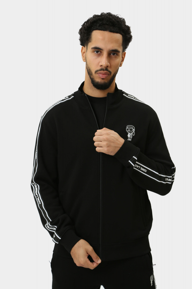 Толстовка Karl Lagerfeld Хлопок Белый