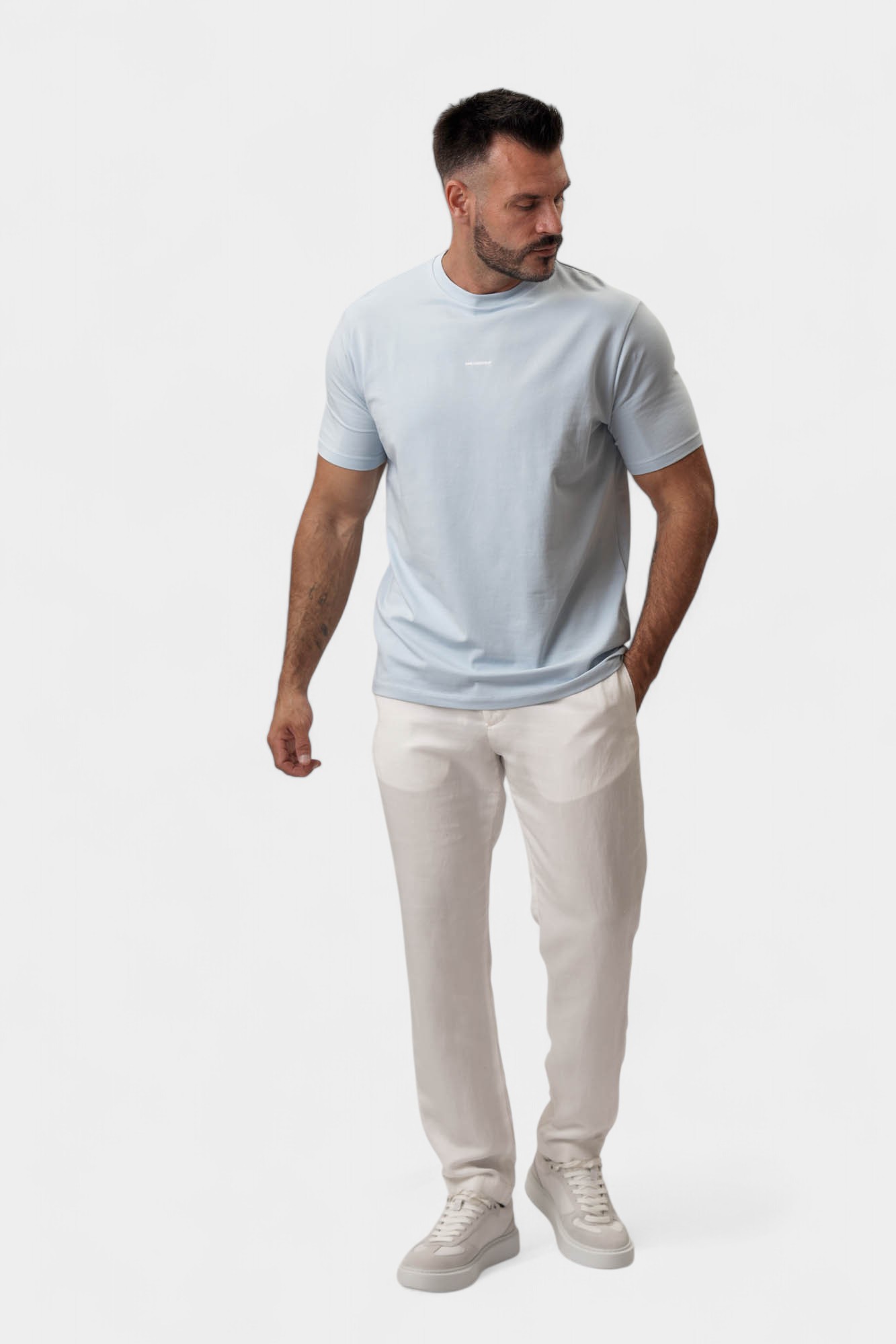 552235_755030 Футболка Karl Lagerfeld Голубой