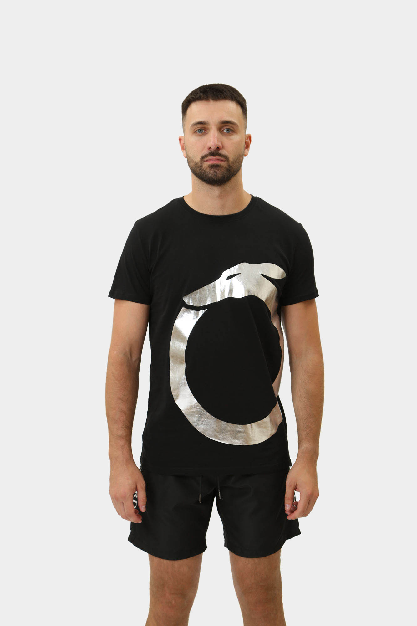 TRU2MBM02 Шорты плавательные Trussardi Черный