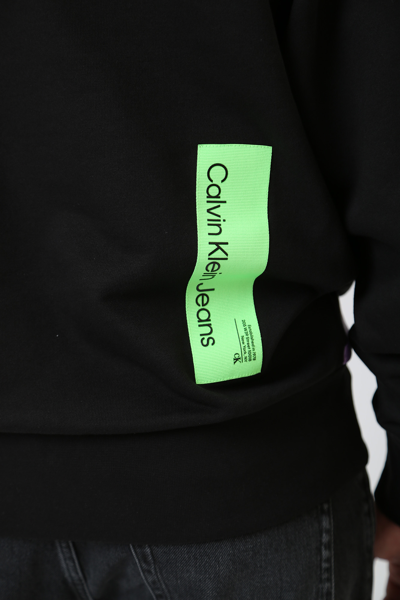 J30J324309 Худи Calvin Klein Jeans Черный