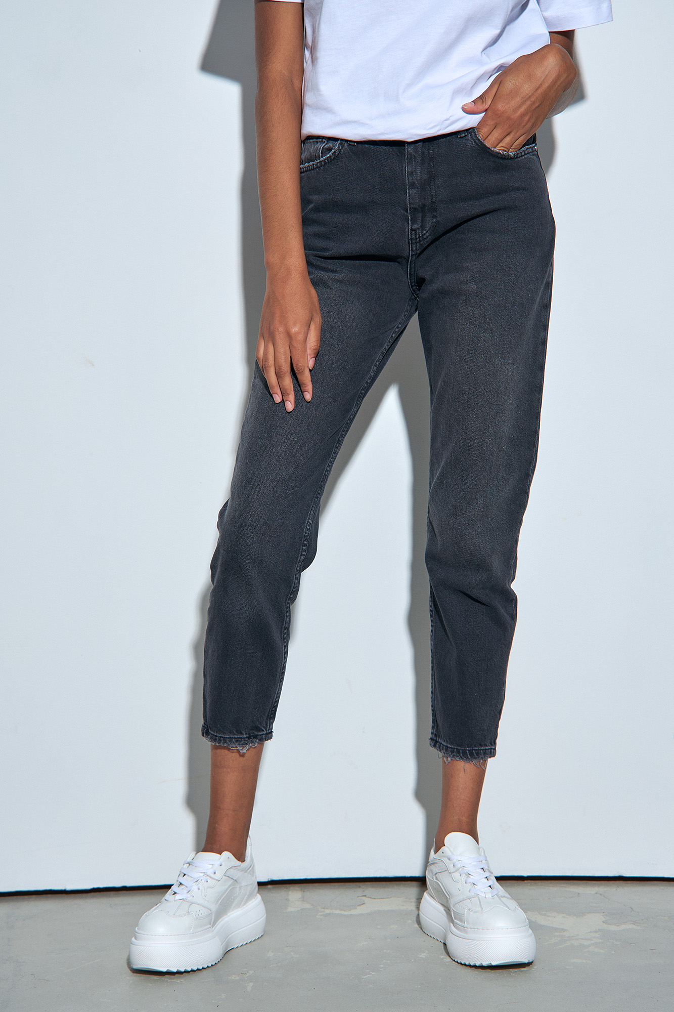 VW-232-33-011 джинсы mom jeans van mich 