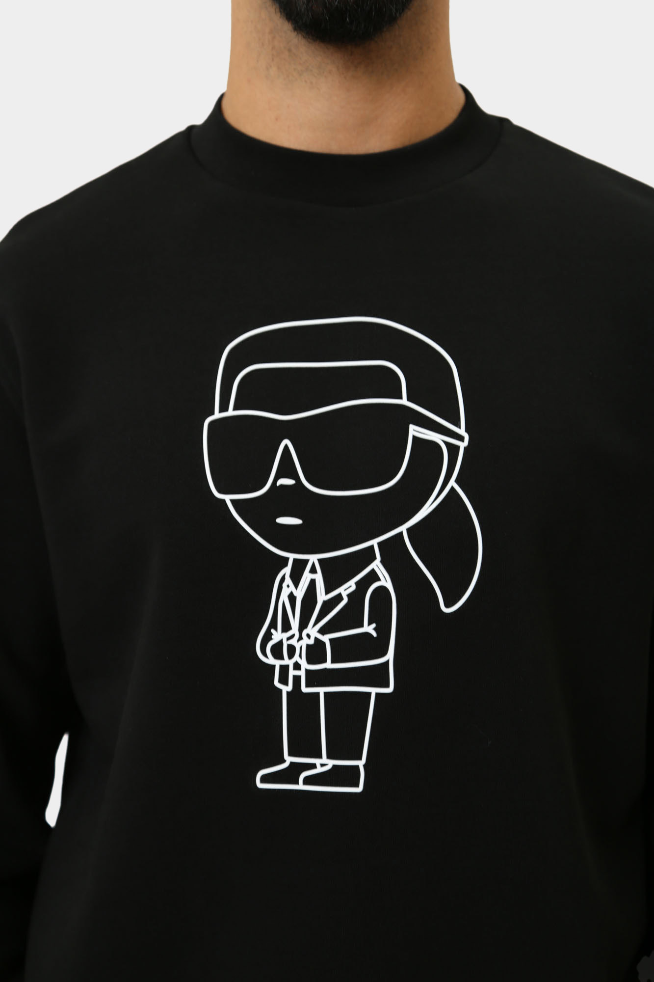 544910_705034 Свитшот Karl Lagerfeld Черный