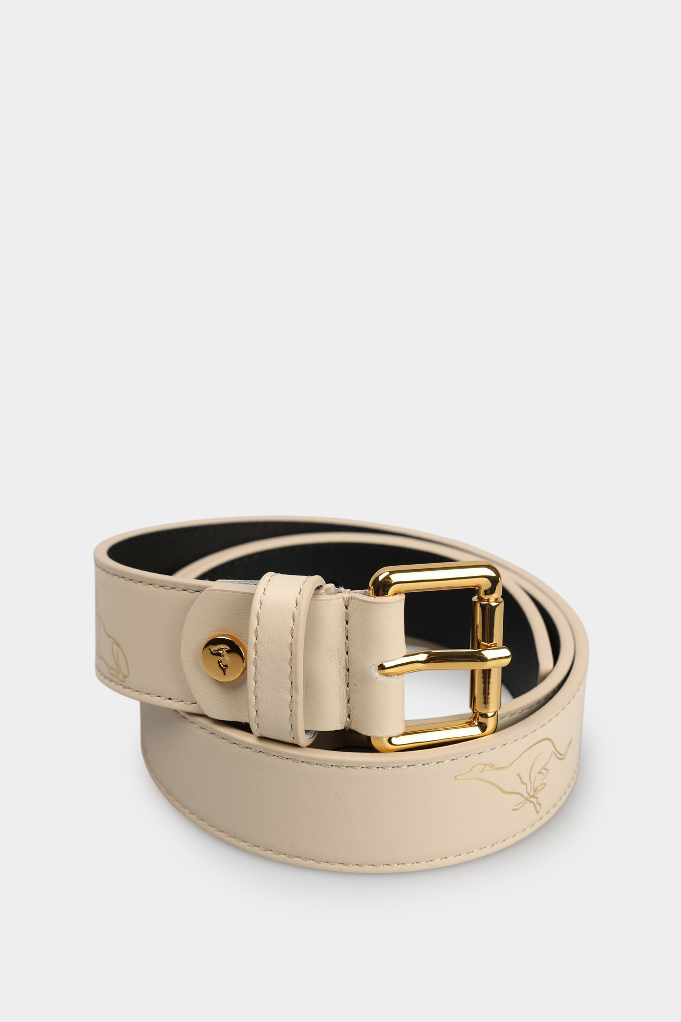 B343B000006N-WEL02L98-22UA Ремень Trussardi Белый