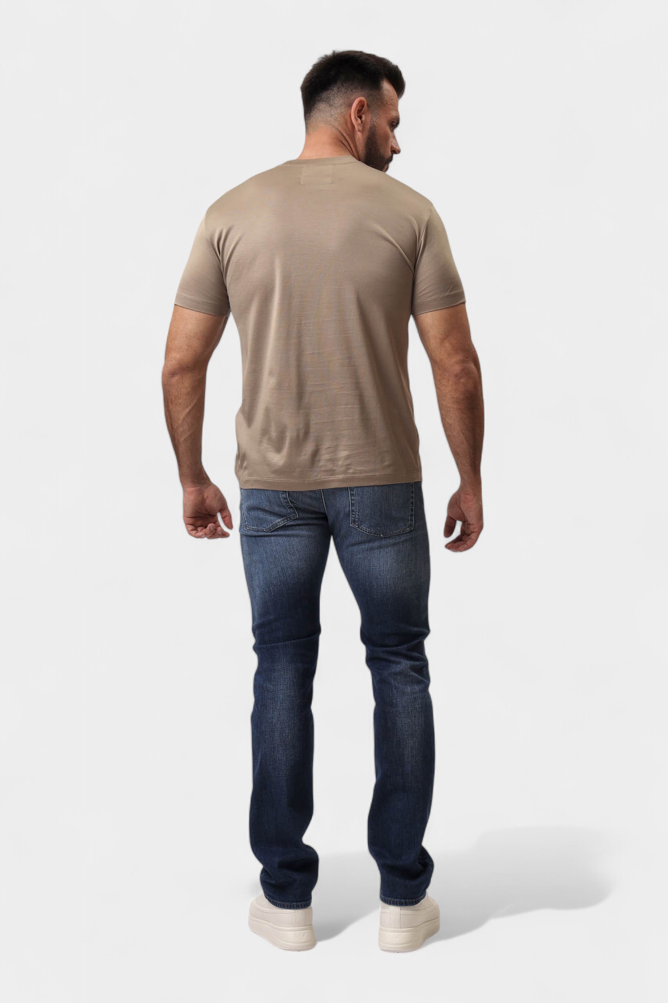 8N1TE8_1JUVZ Футболка Emporio Armani Бежевый