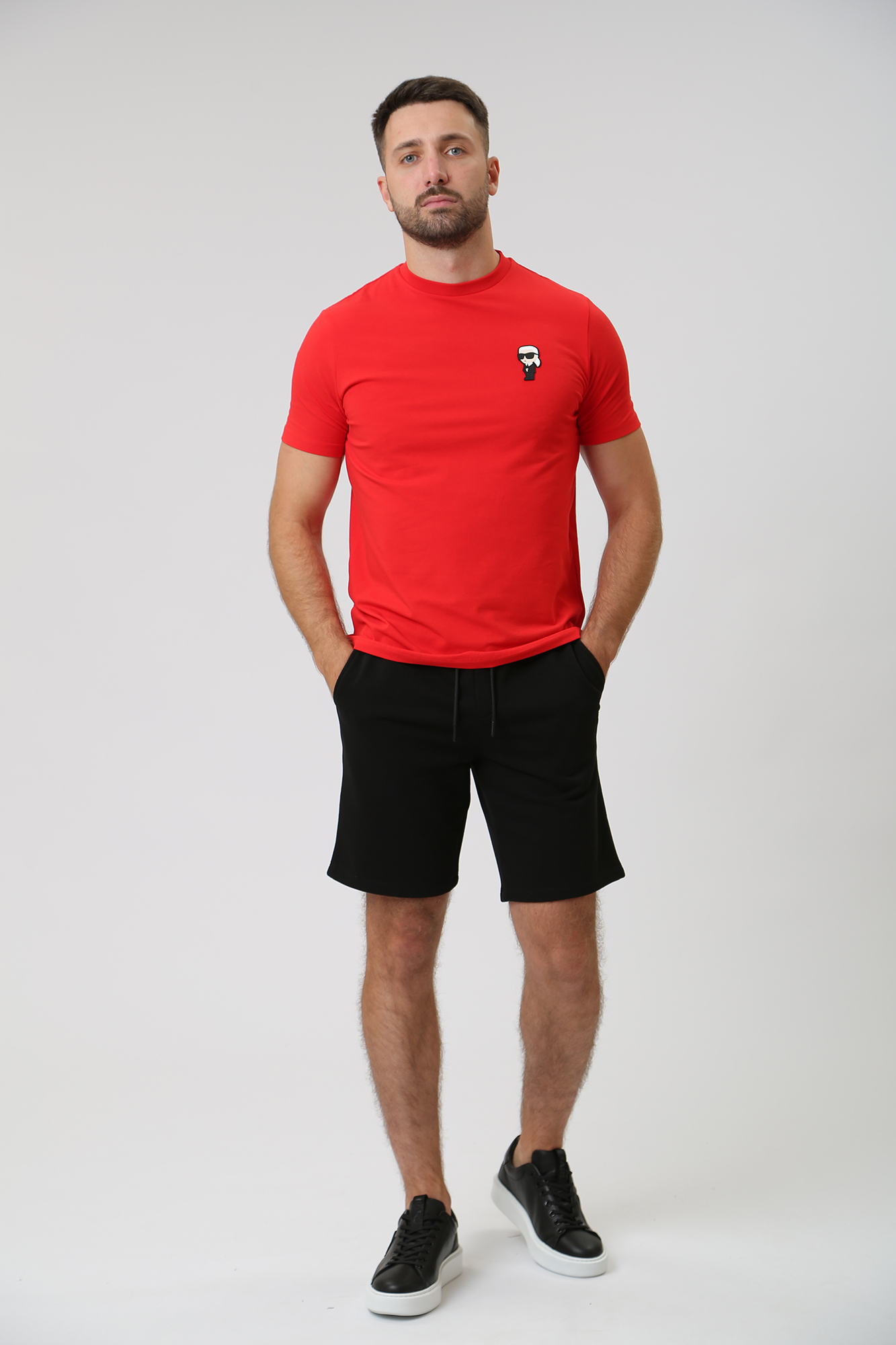 500900_705897 Шорты трикотажные Karl Lagerfeld Черный