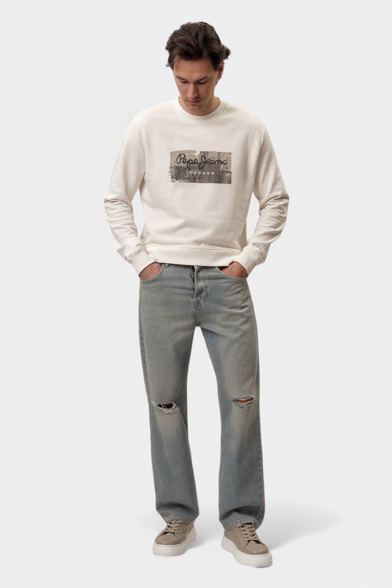 PM582842 Свитшот Pepe Jeans Белый