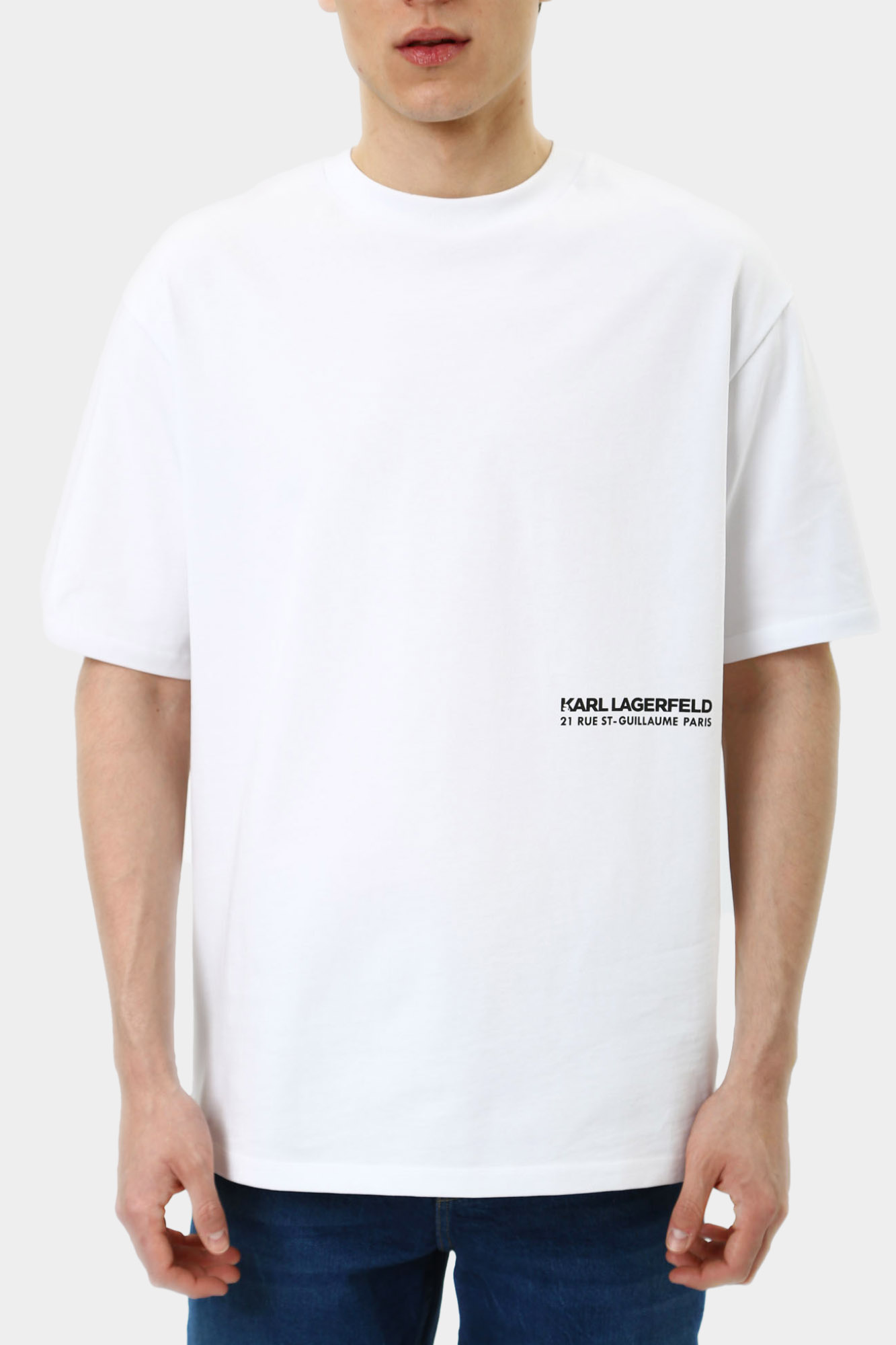 551230_755192 Футболка Karl Lagerfeld Белый