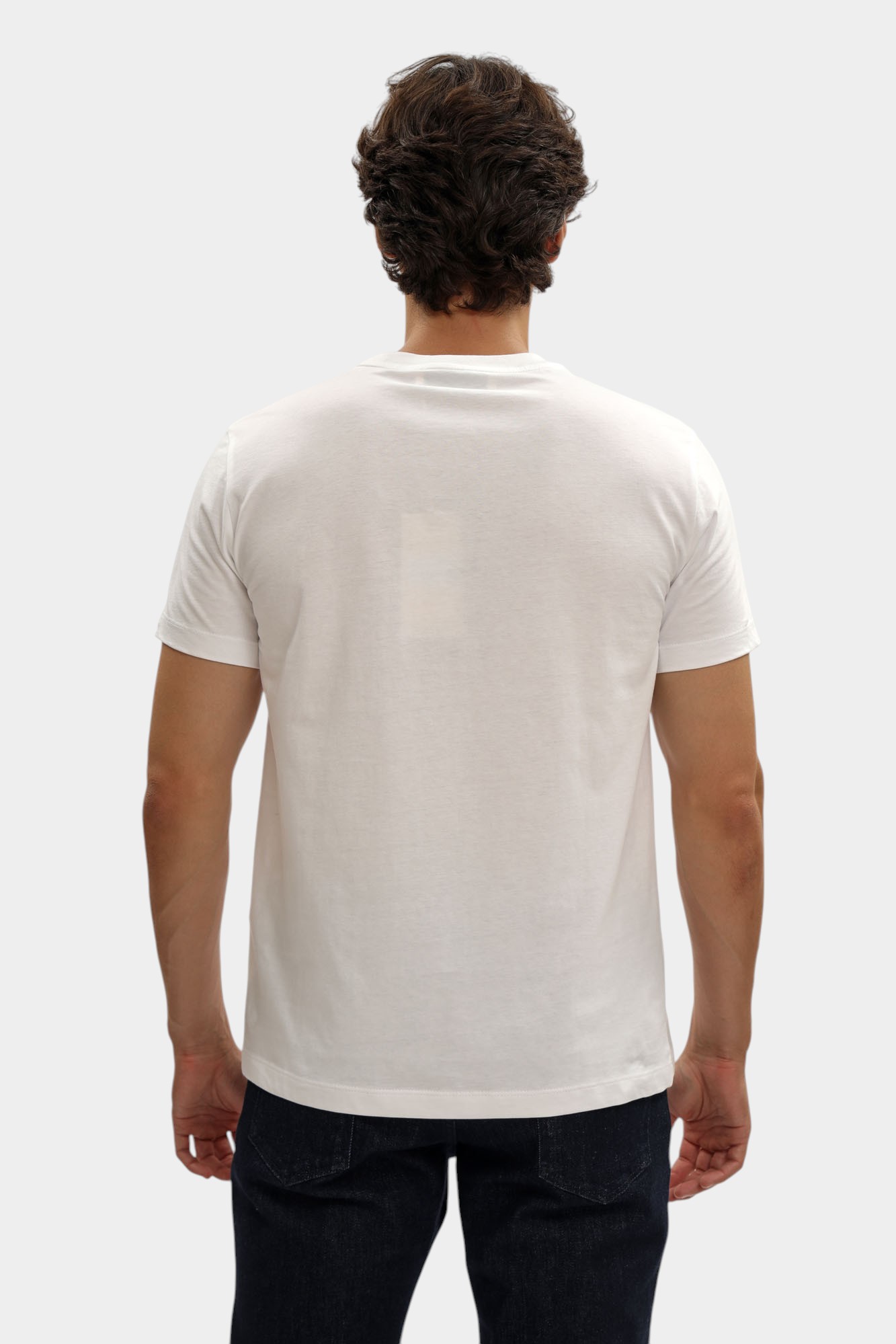 G0278100049N-MTS05J02-84A9 Футболка Trussardi Белый