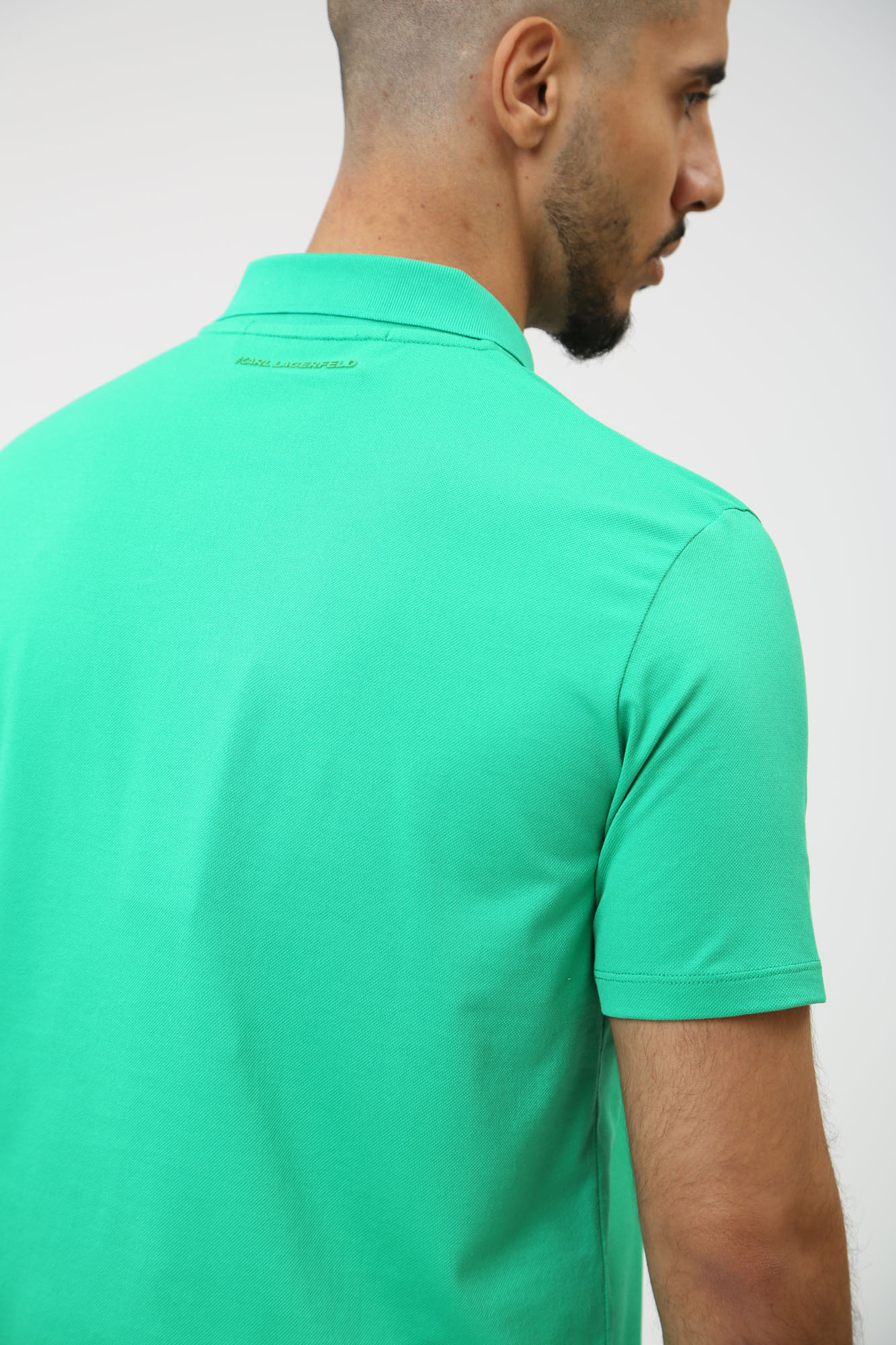 542232_745028 Поло Karl Lagerfeld Зеленый