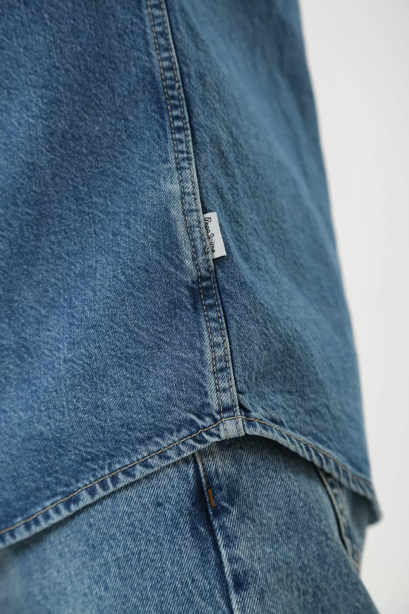 PM308584MS3 Рубашка с длинным рукавом Pepe Jeans Синий