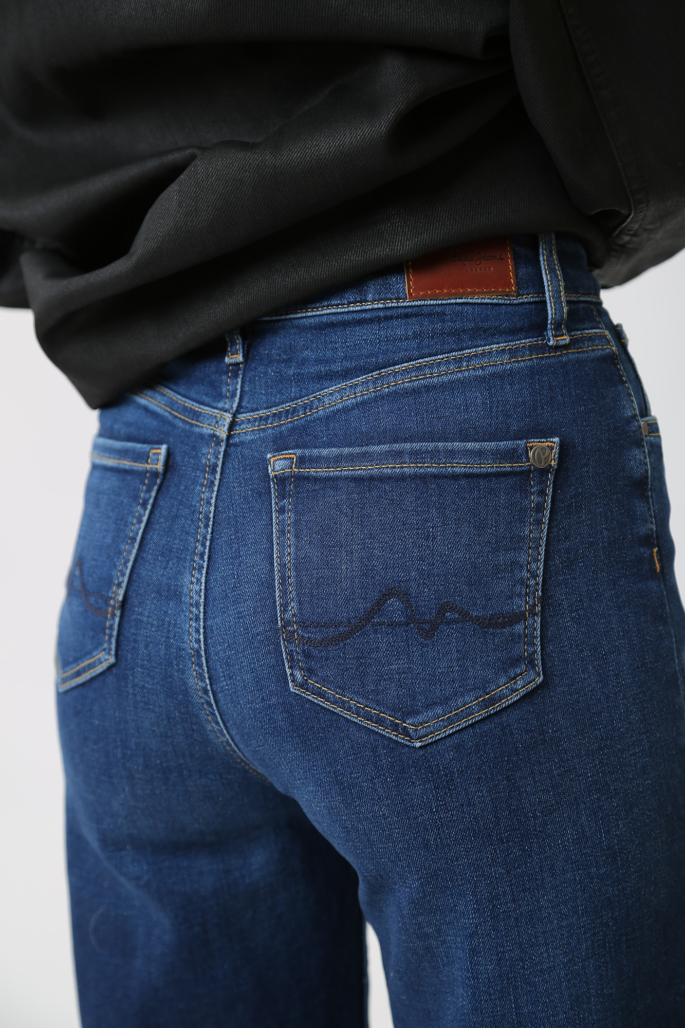 PL204598CT5 джинсы wide leg jeans uhw  pepe jeans 