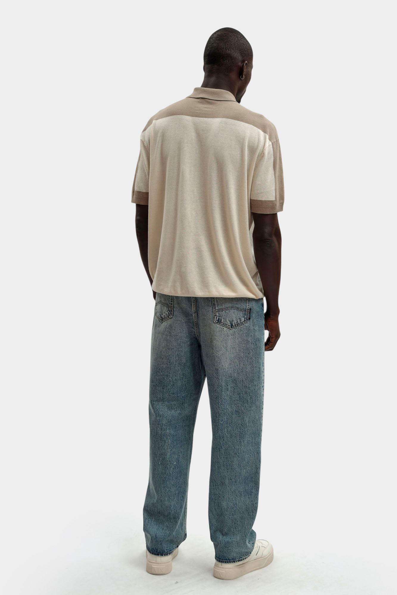 XM002151_AF22062 Поло Armani Exchange Бежевый